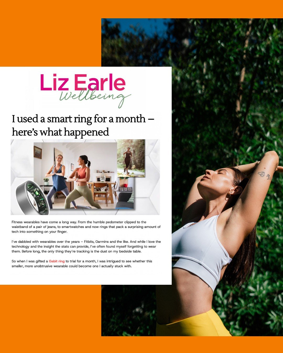 @gabitring X @lizearlewellbeing 🧘&zwj;♂️