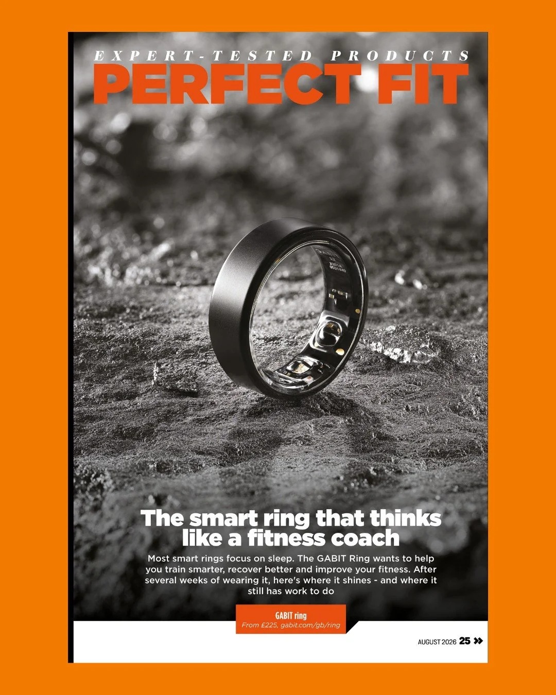 #tbt to the August issue of @mensfitnessmag which did a fantastic review of @gabitring!