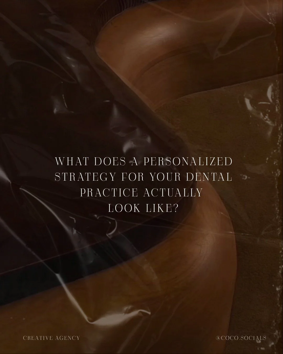 Without a specific strategy, it's impossible to truly position your dental clinic for your ideal, high-value patient on social media. 🌿

Remember, you should always be speaking *to one patient at a time on socials* 🤫
ㅤ
Understanding that a beautifu