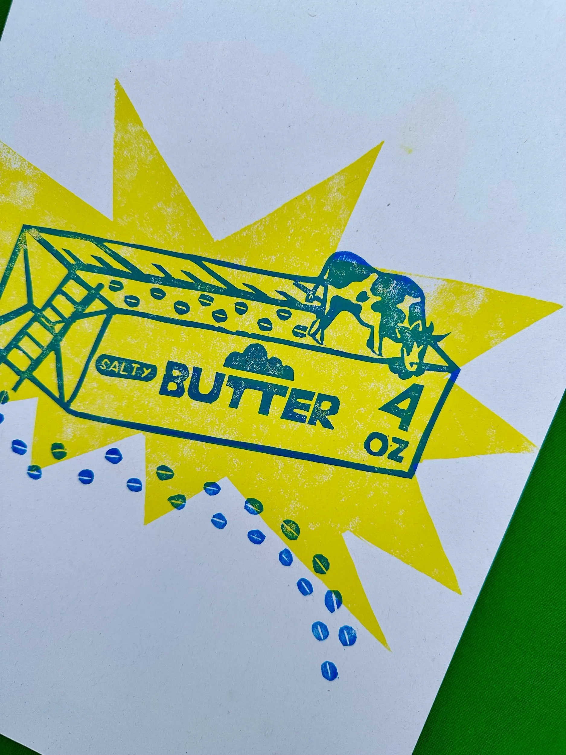 Butter Print A4