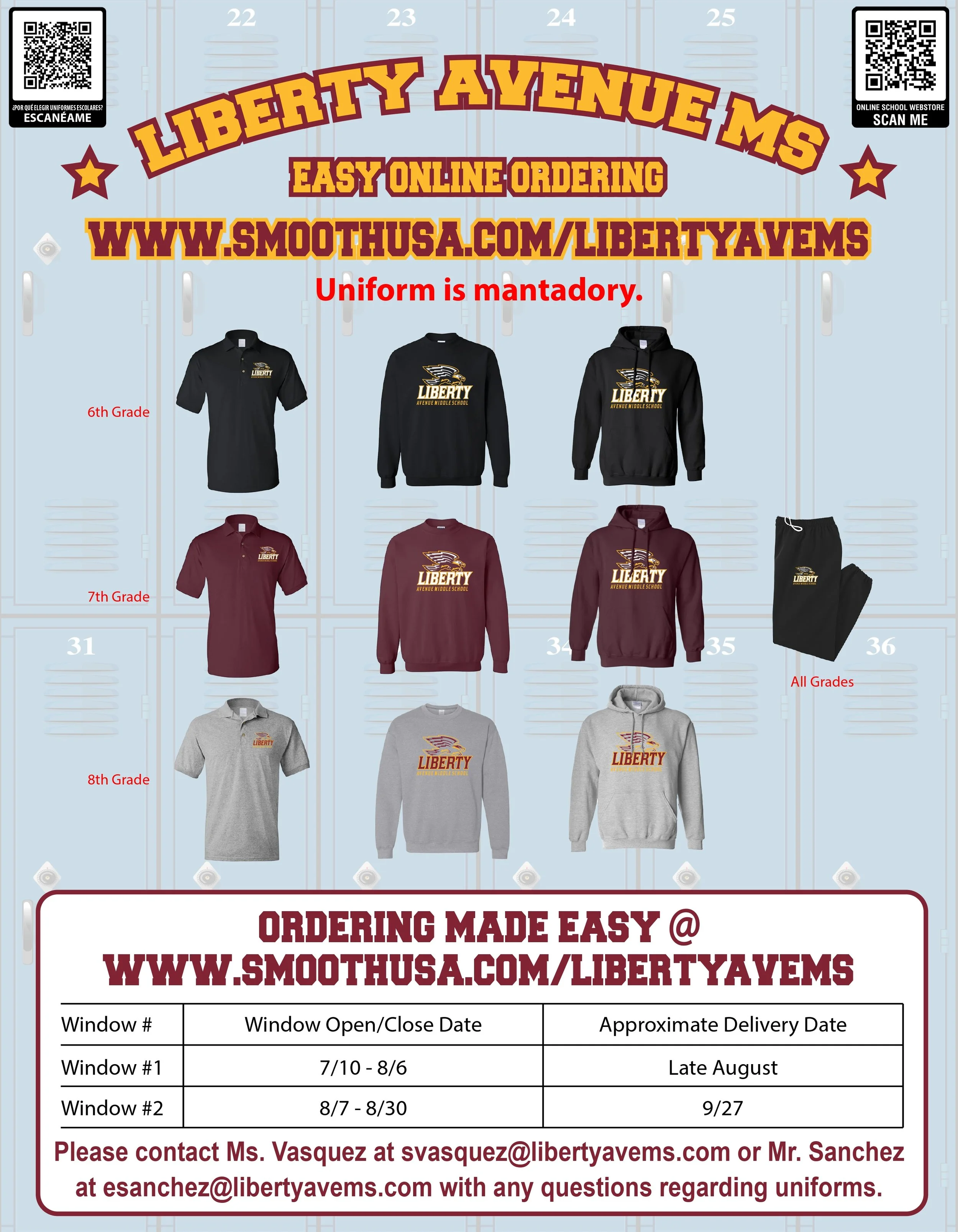 Uniform flyer