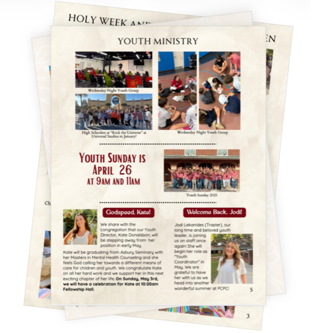 Lent Newsletter 2026