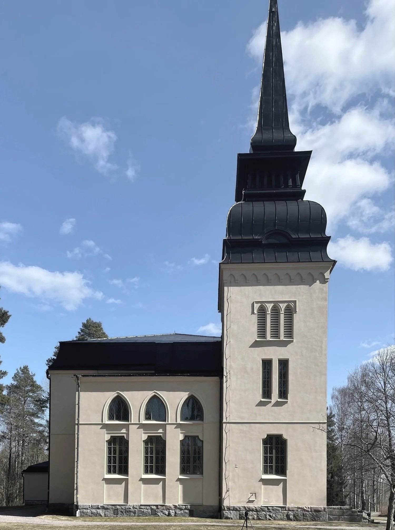 Grycksbo kyrka - Tillbyggnad