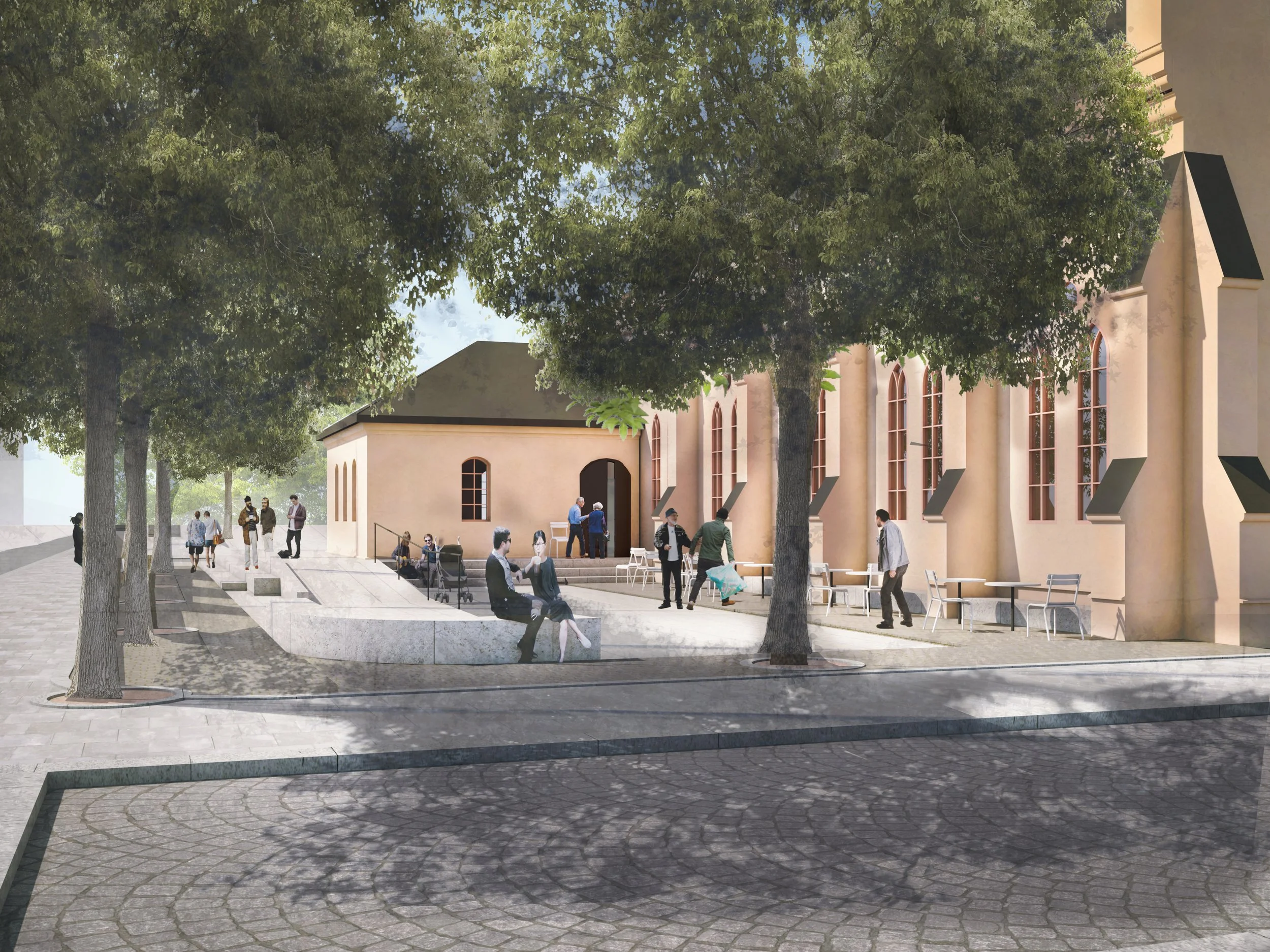 St Pauls kyrka/ Stadsmissionen - Tävlingsbidrag