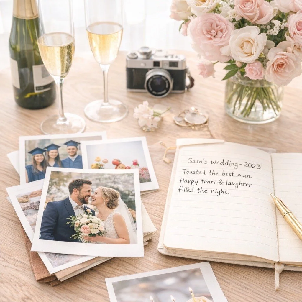 Birthdays. Weddings. Graduations. Anniversaries.
Big moments don&rsquo;t just happen &mdash; they become your family&rsquo;s history.
But here&rsquo;s the secret:
The photos aren&rsquo;t the memory.
The story behind them is.
This week, pick one event