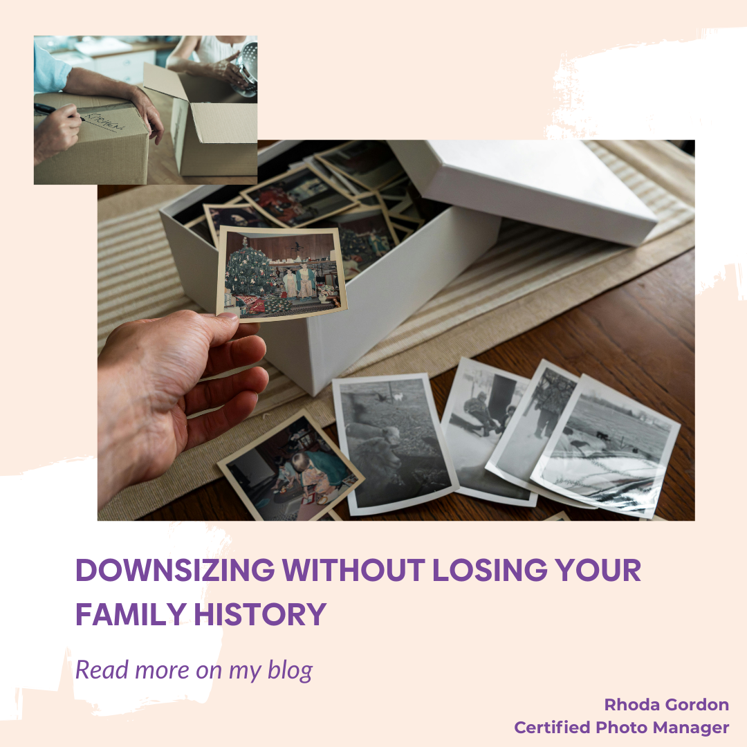 Downsizing Without Losing Your Family History