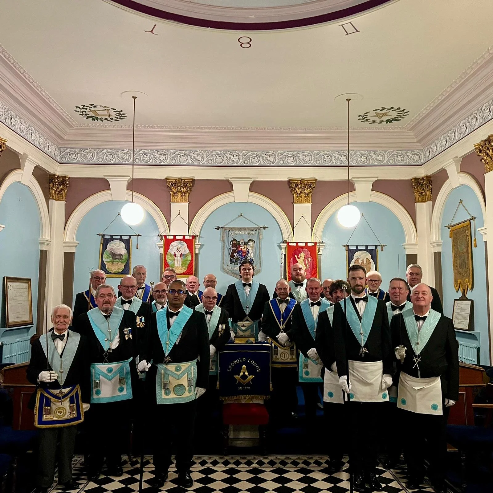 Leopold Lodge Officers for 2025-2026