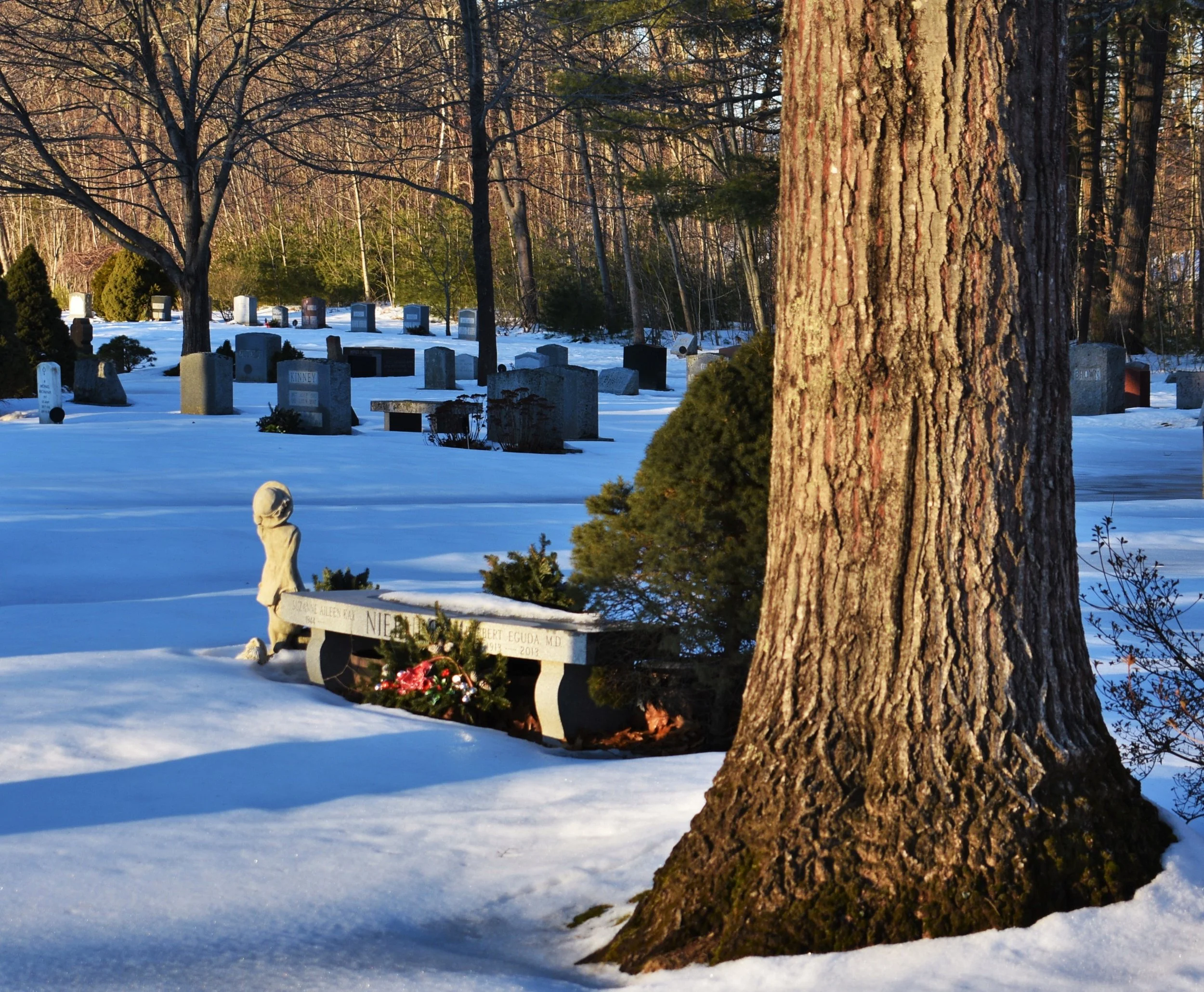 Hope Cemetery Winter