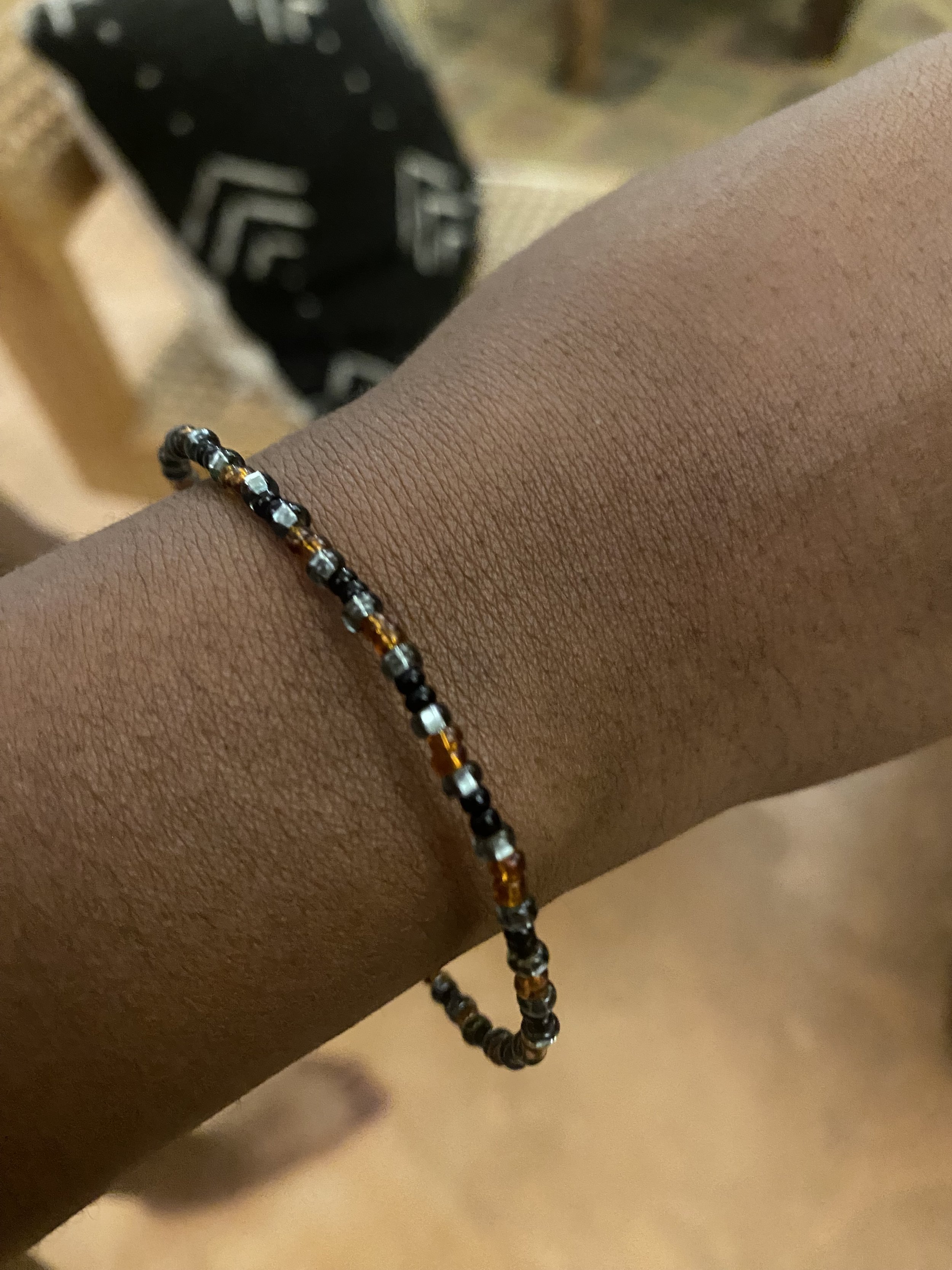 BEADED BRACELET SINGLE STRAND