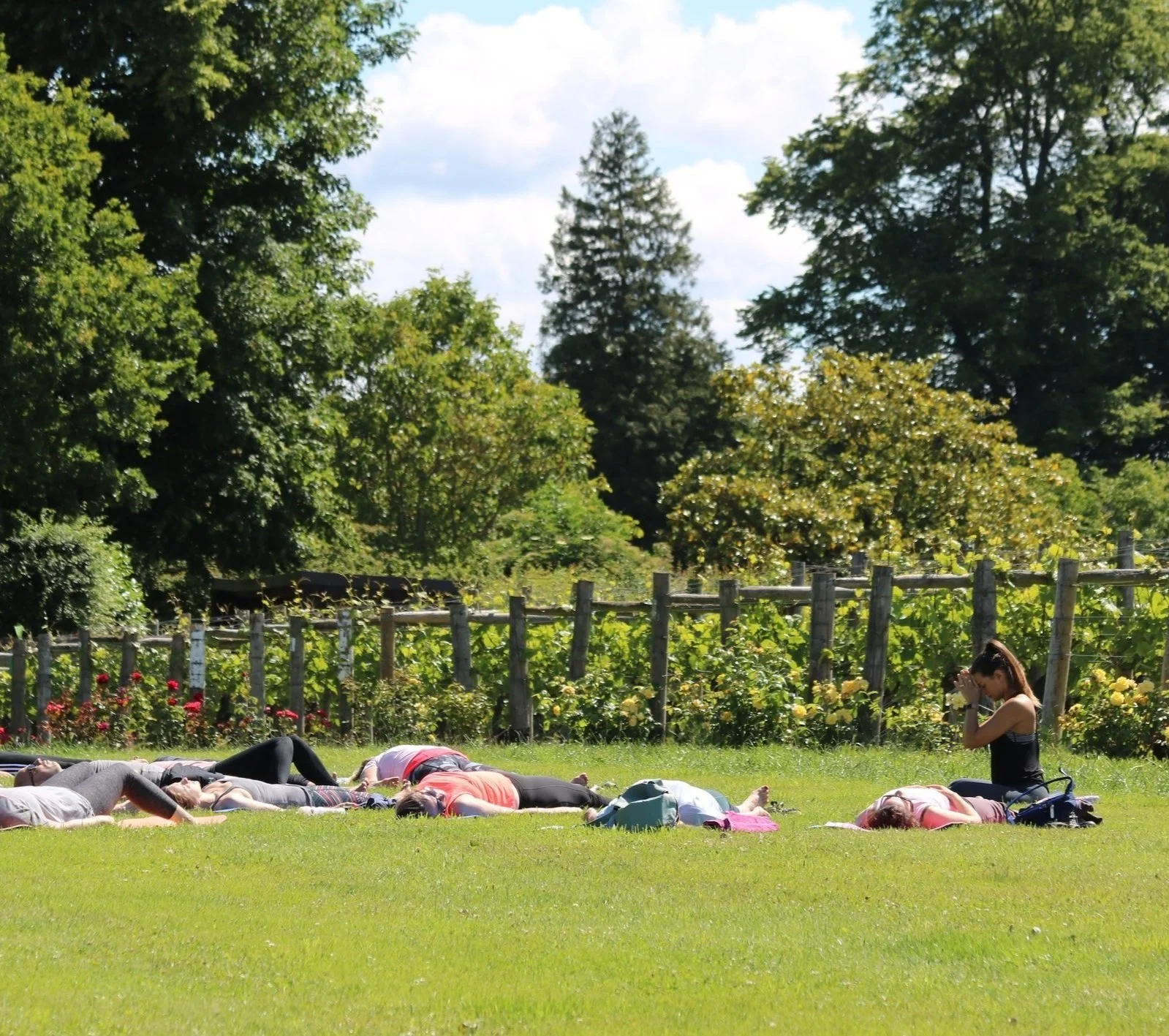 7th Vibe yoga retreat in Hampshire