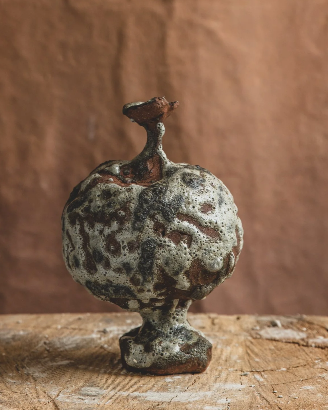 Where Did You Come From? #06, Stoneware clay, wild clay, 7.5"H x 5"W, $1,800