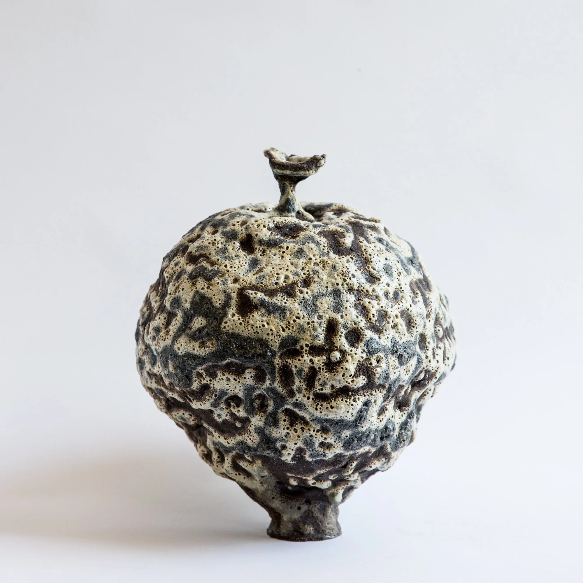 #2605, Stoneware clay, wild clay, 11"H x 10"W, $3,600