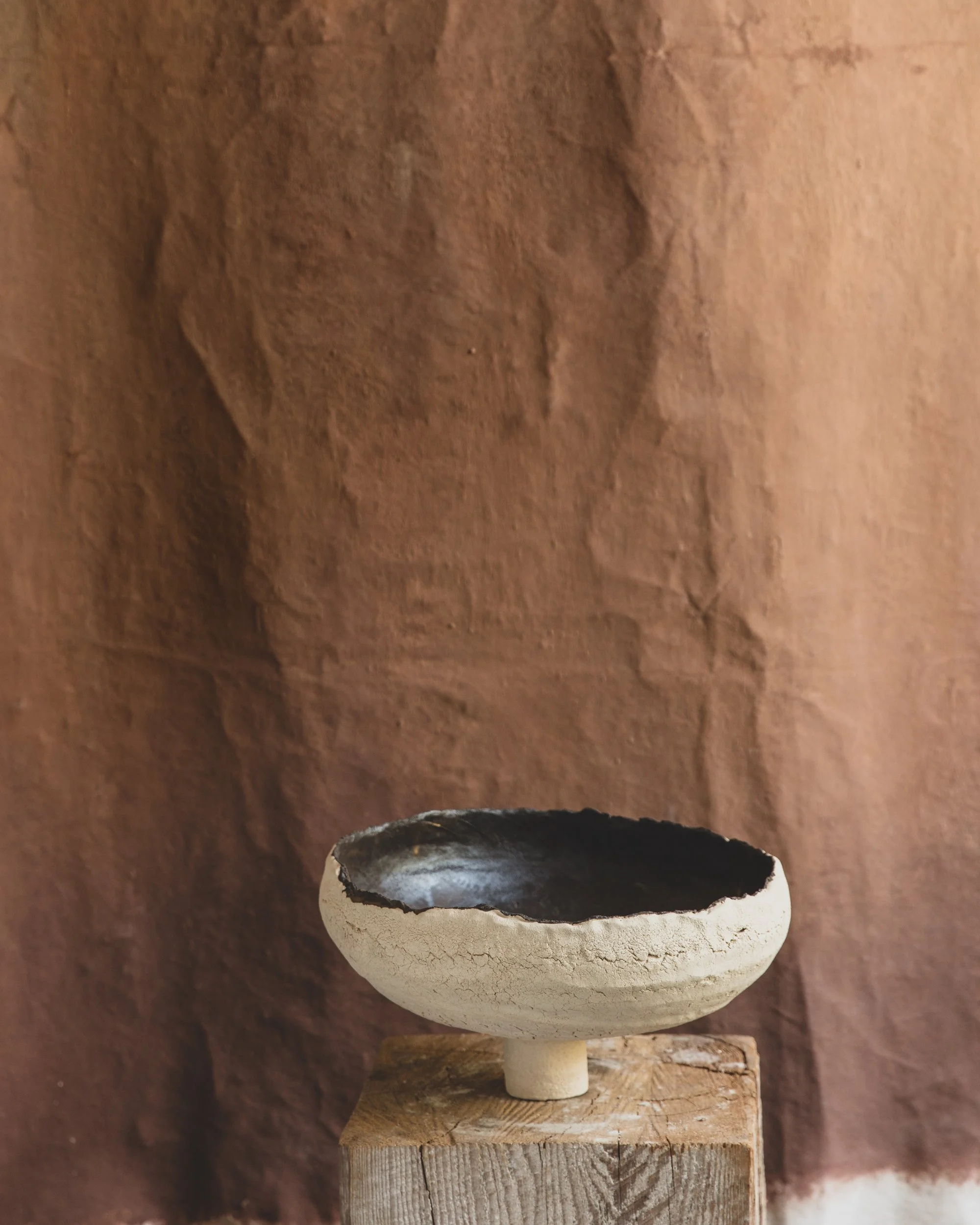 #53 Stoneware clay, glaze, 8" H x 11"D, 2025, $3,600