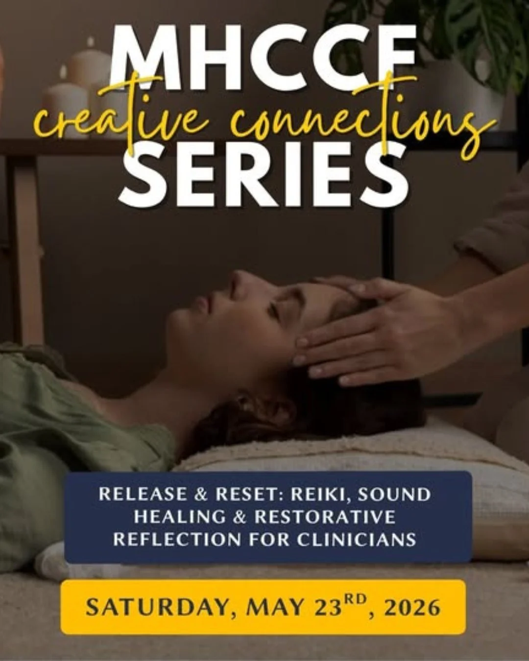 Friendly reminder ✨

Release &amp; Reset is almost here 💚

Take time to reconnect with yourself and your counseling community.

Limited spots available.

Link in bio to register.

#CreativeConnections #MHCCF #CounselorCommunity