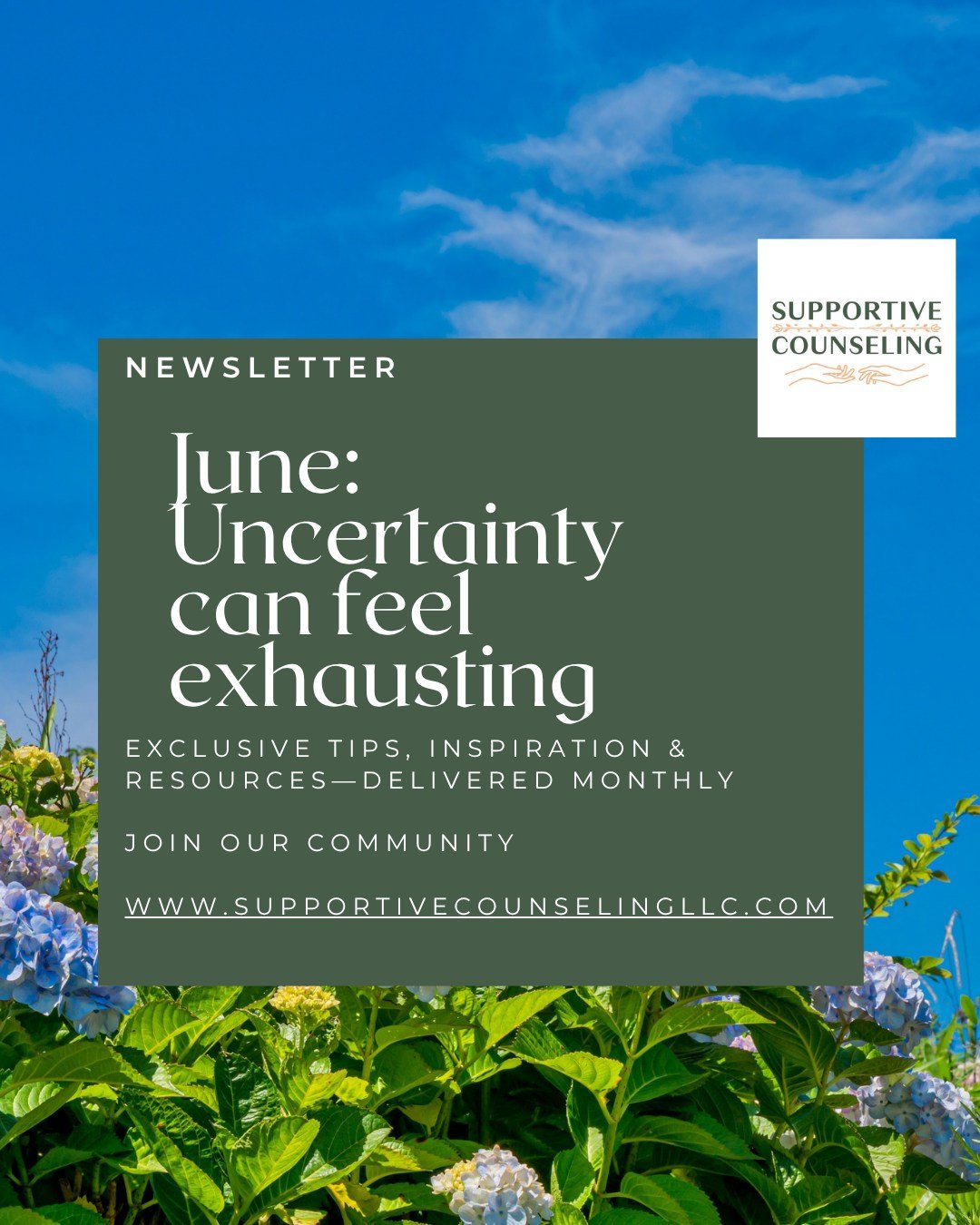 Uncertainty can feel exhausting. 🌧️☀️

This month&rsquo;s newsletter is about something many women know well: holding responsibilities, navigating stress, and trying to stay grounded when life feels unpredictable.

Our June edition explores:
🌿 Anxi