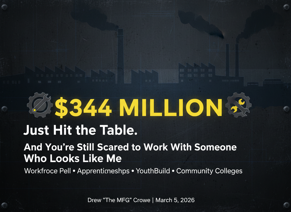 $344 Million Just Hit the Table. And You're Still Scared to Work With Someone Who Looks Like Me.