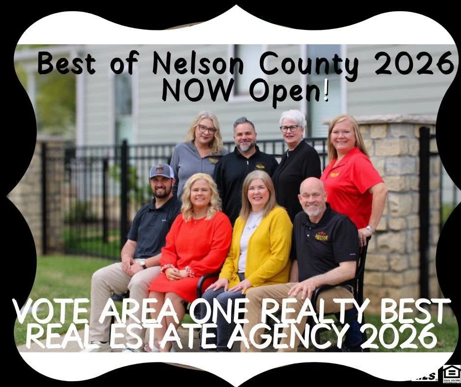 🏆 Voting is underway for  Best of Nelson County 2026! 🏆 Take a moment to VOTE 🗳️ for all your hometown favorites! We have been honored to hold the title of Best Real Estate Agency for the last 7 years! We would very much appreciate your vote again