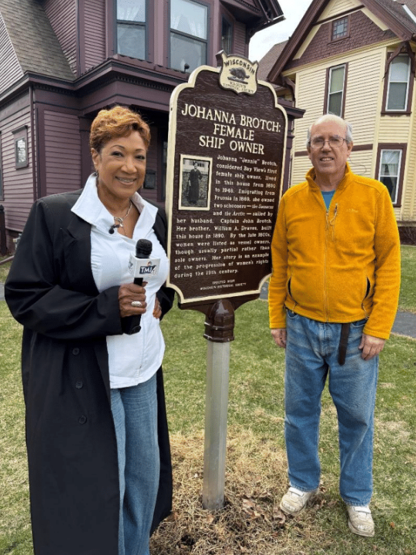 TMJ4 Spotlights Bay View's Maritime Marvels: Johanna Brotch &amp; Georgia Stebbins