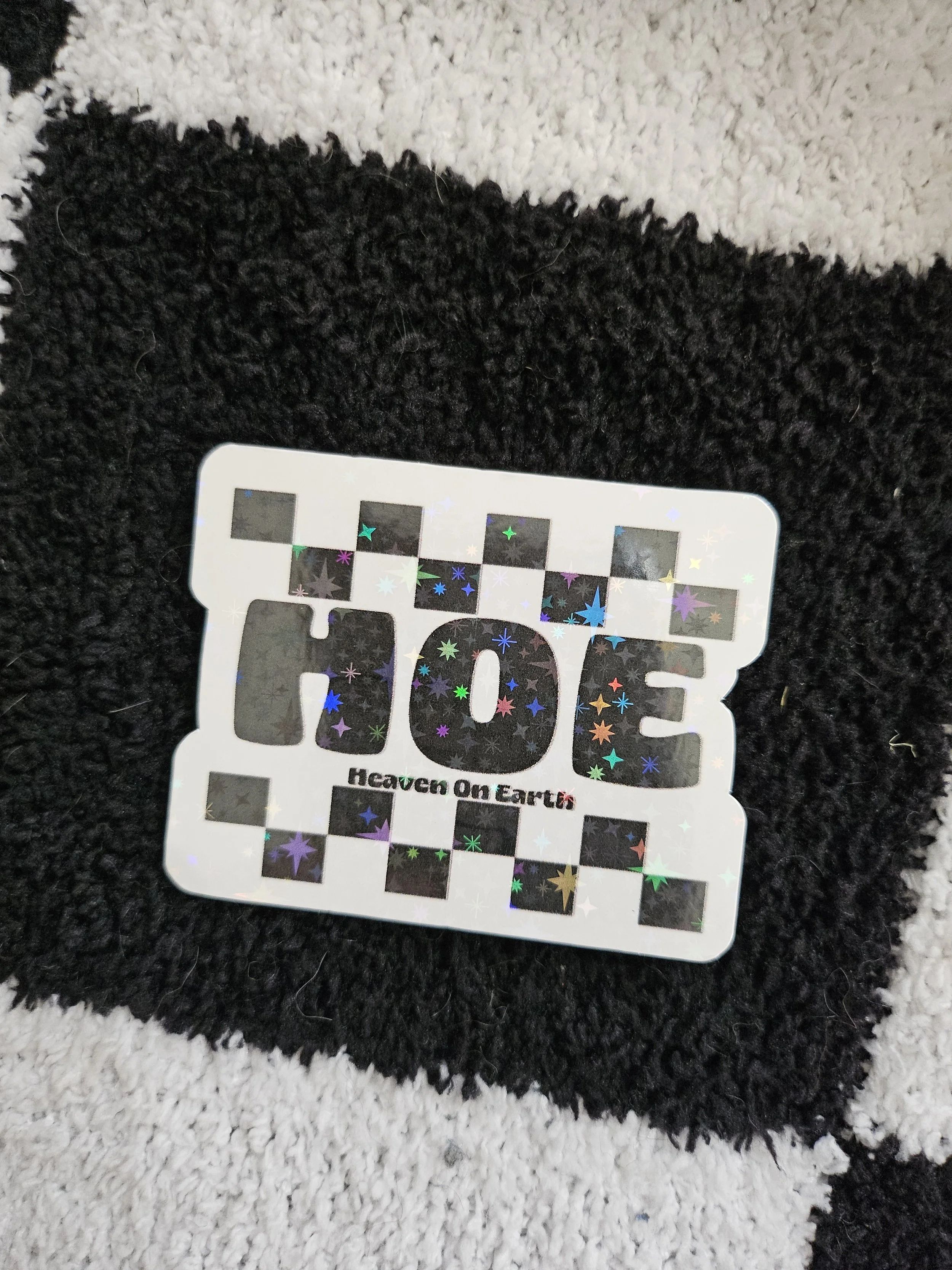 HOE Sticker