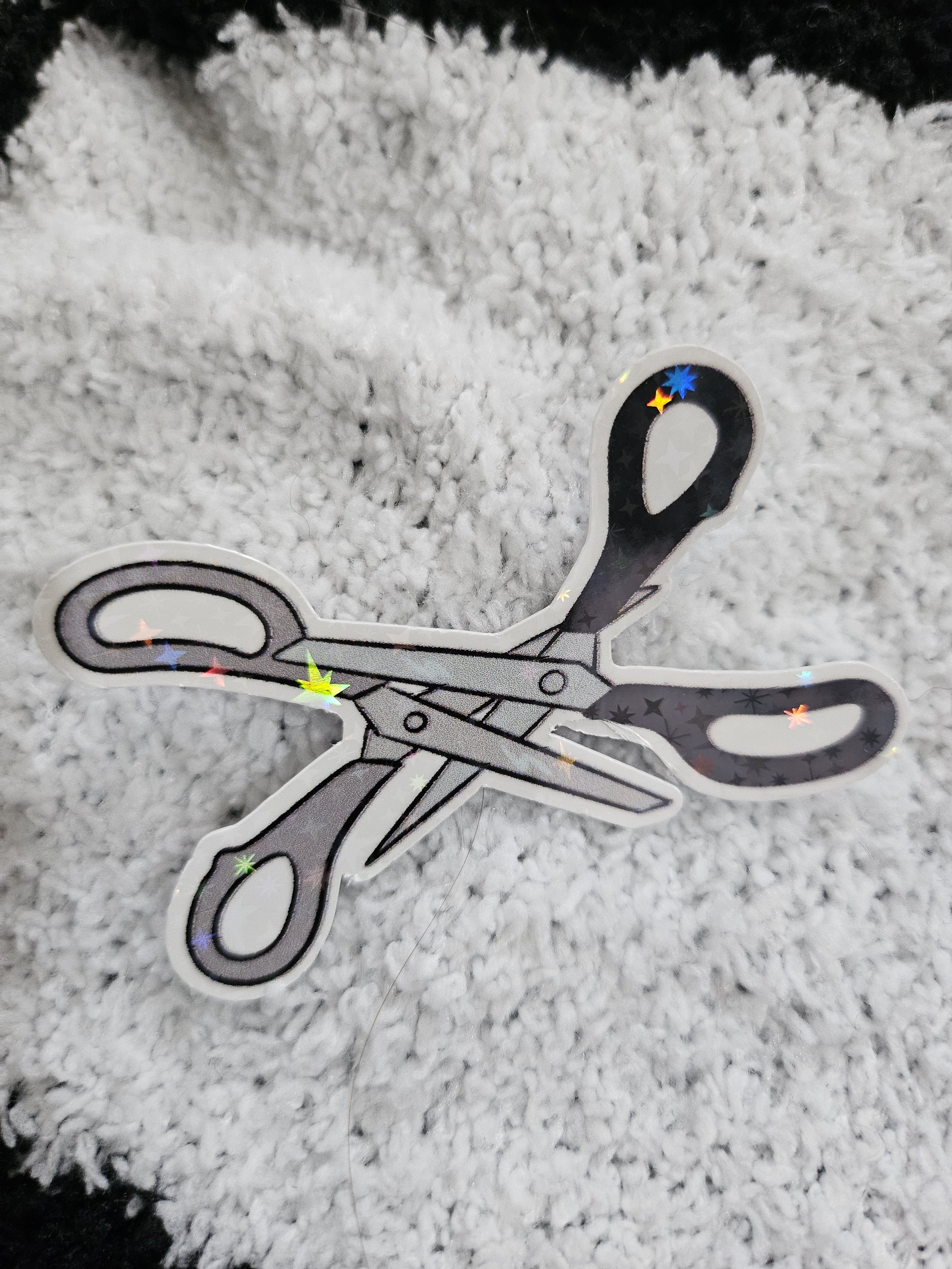 Scissors Sticker