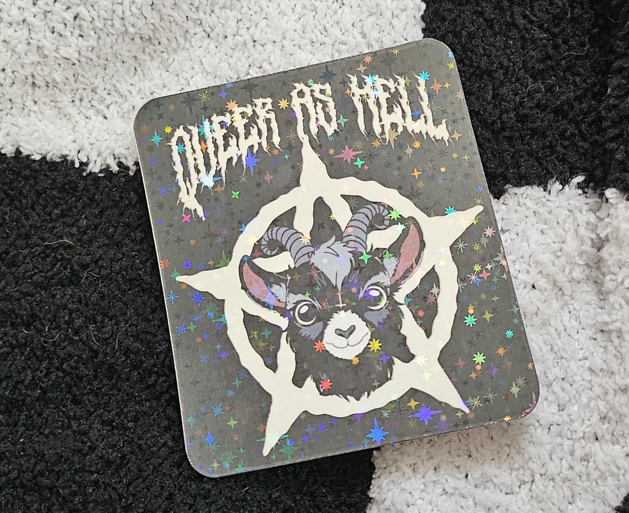 Queer As Hell Sticker