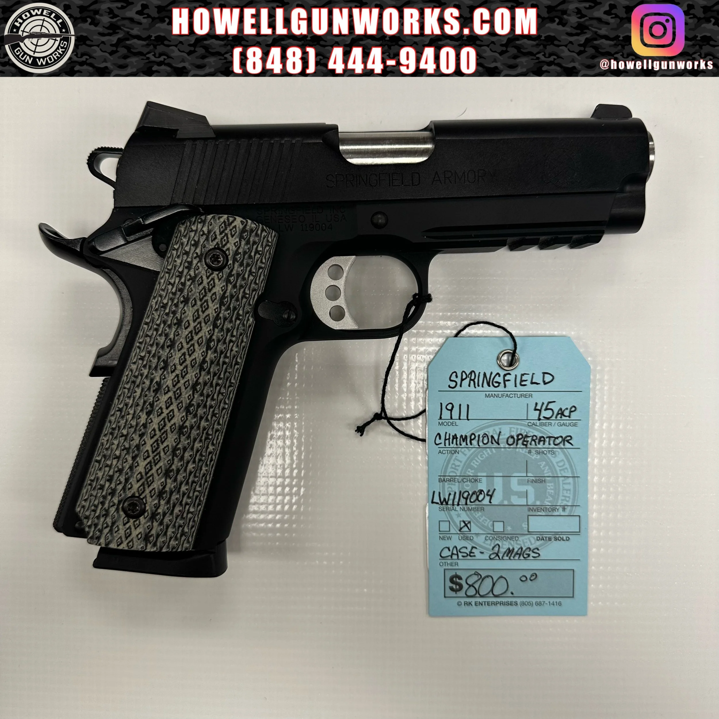 Springfield 1911 Champion .45ACP