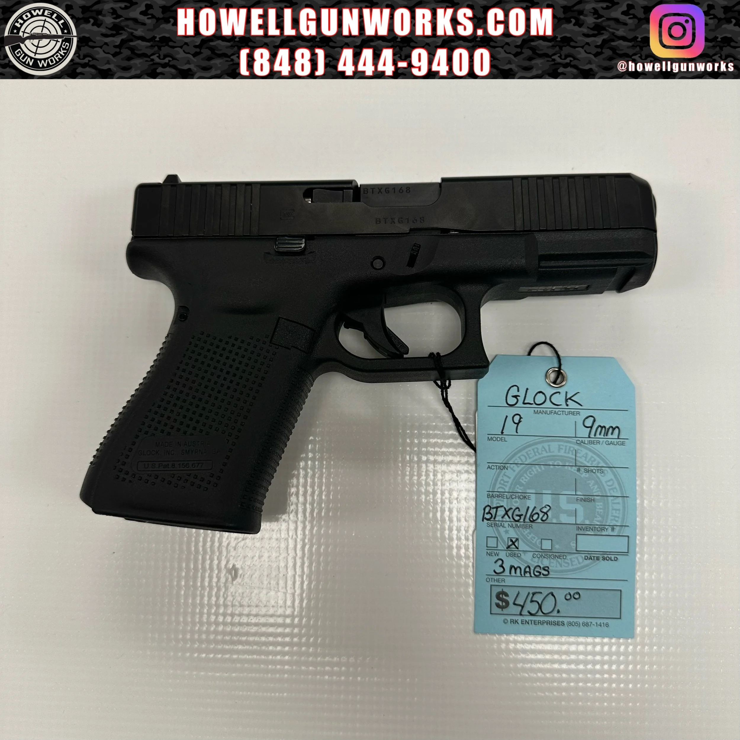 Glock 19 Gen 5 9mm