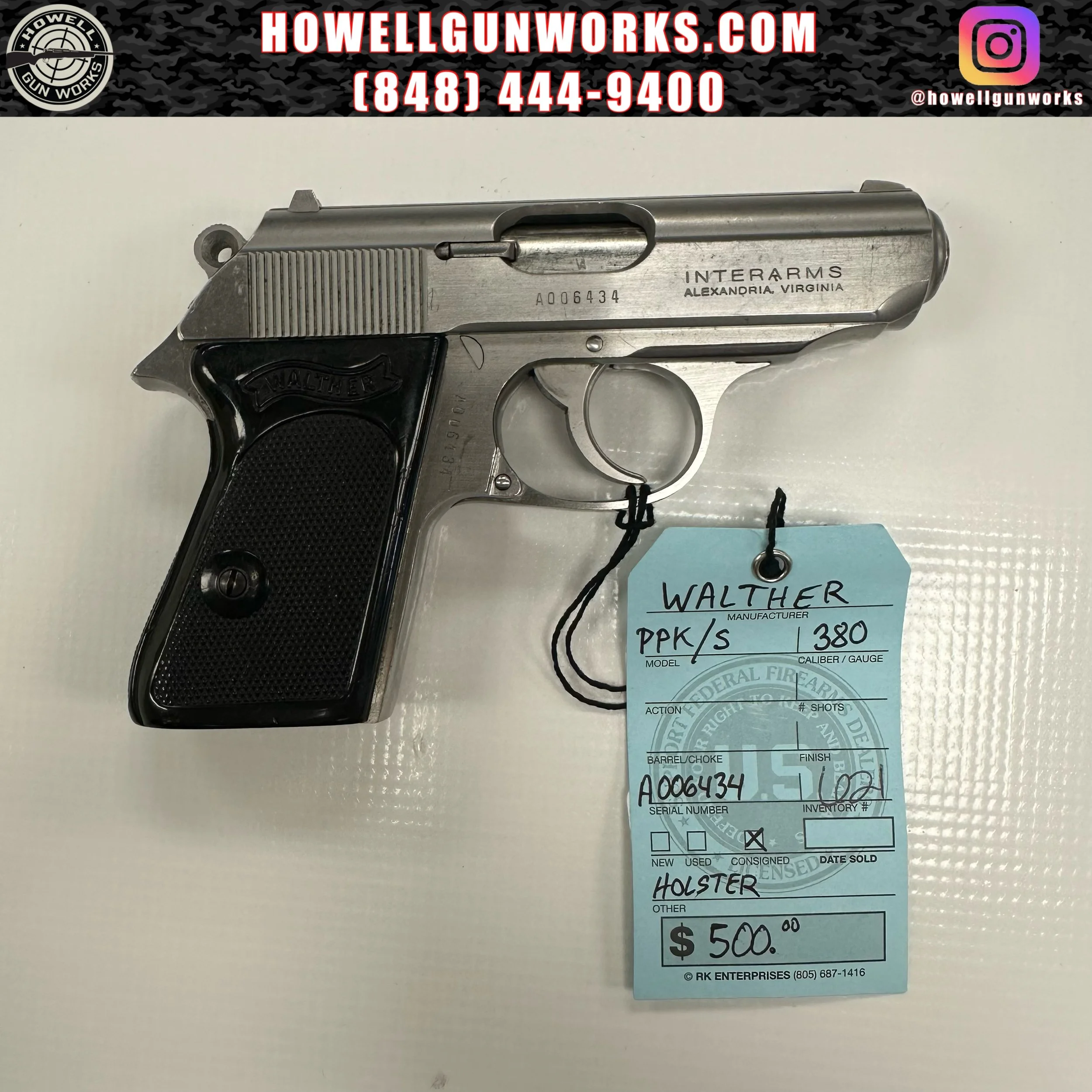 Walther PPK/S .380ACP