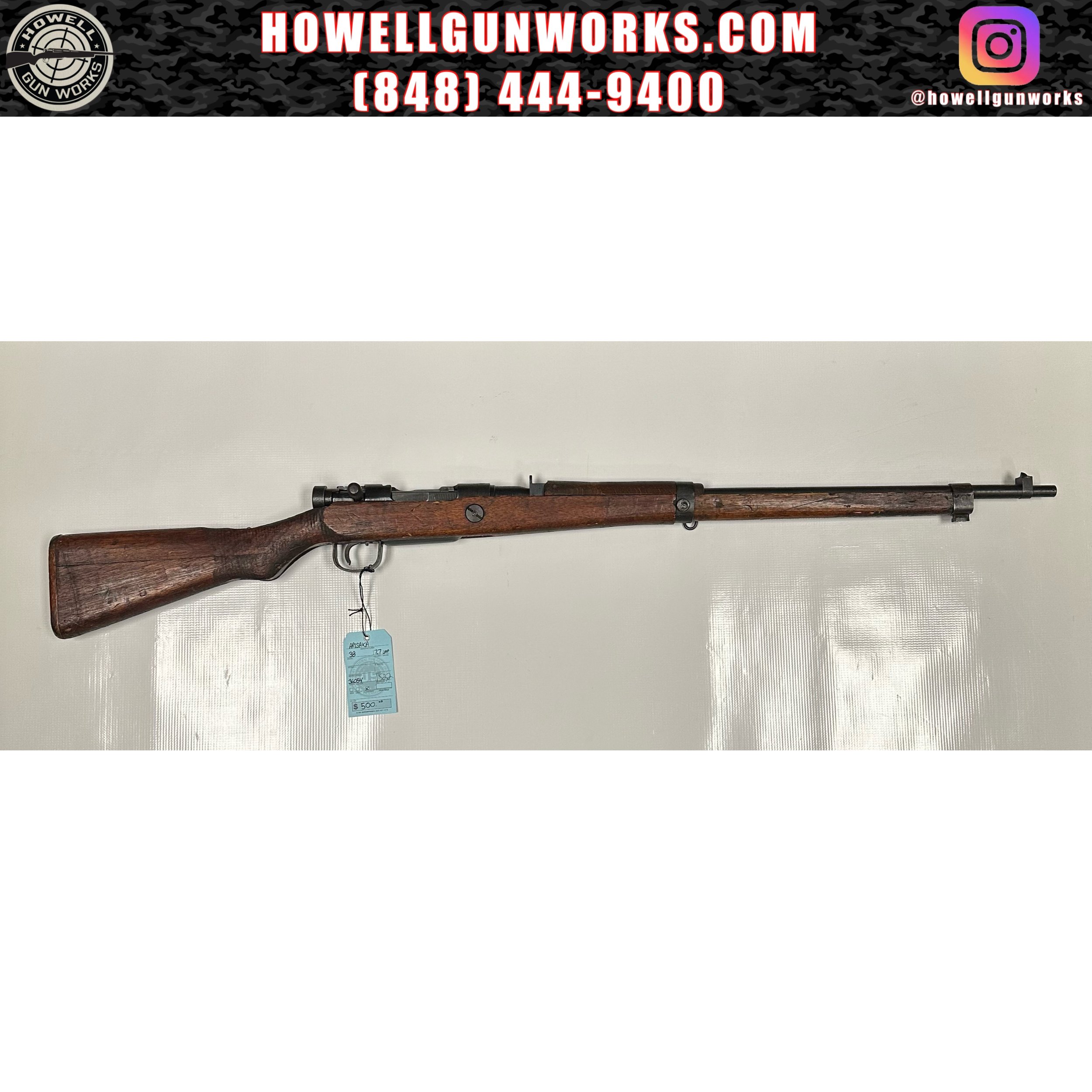 Arisaka Type 38 7.7 Jap