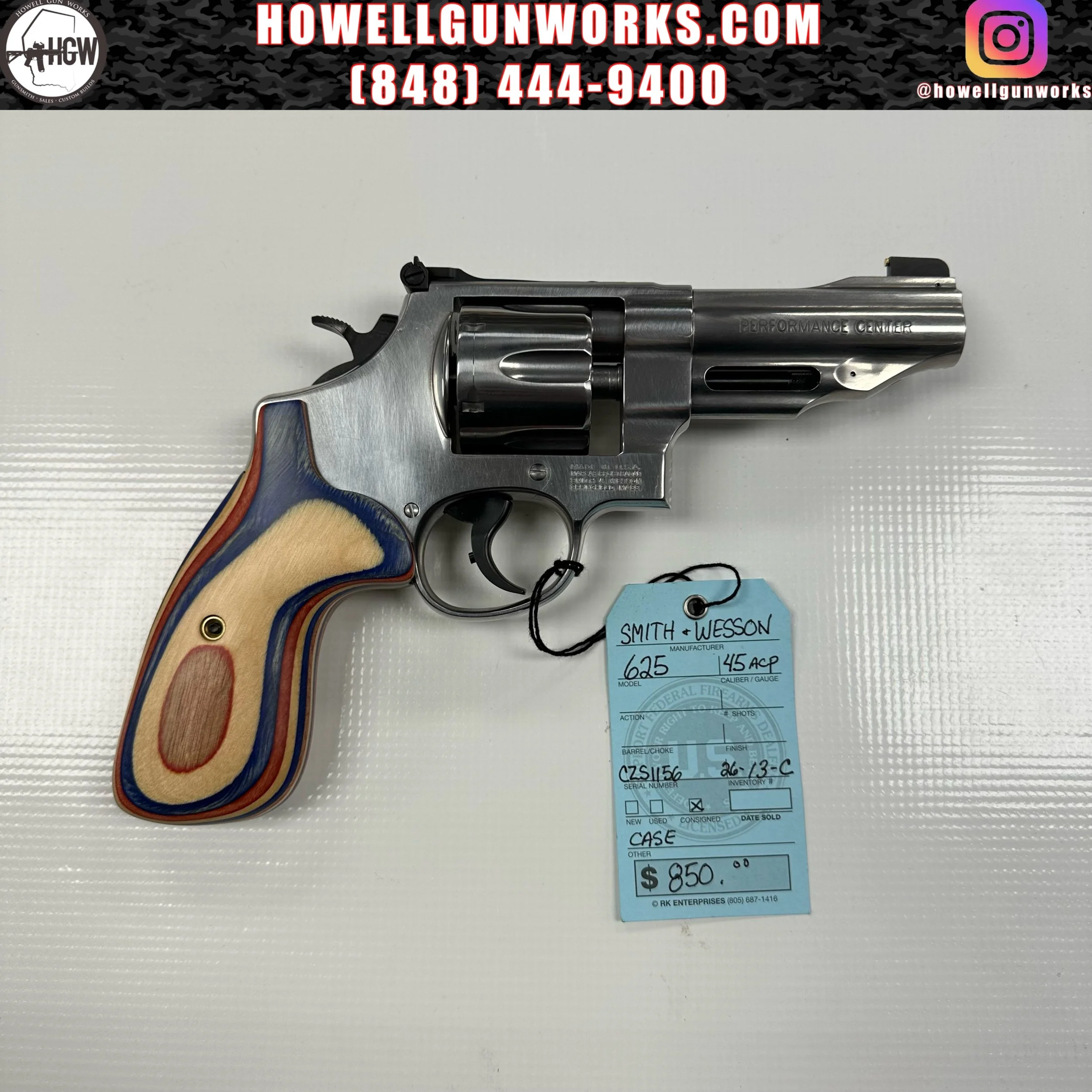 Smith & Wesson 625 .45ACP