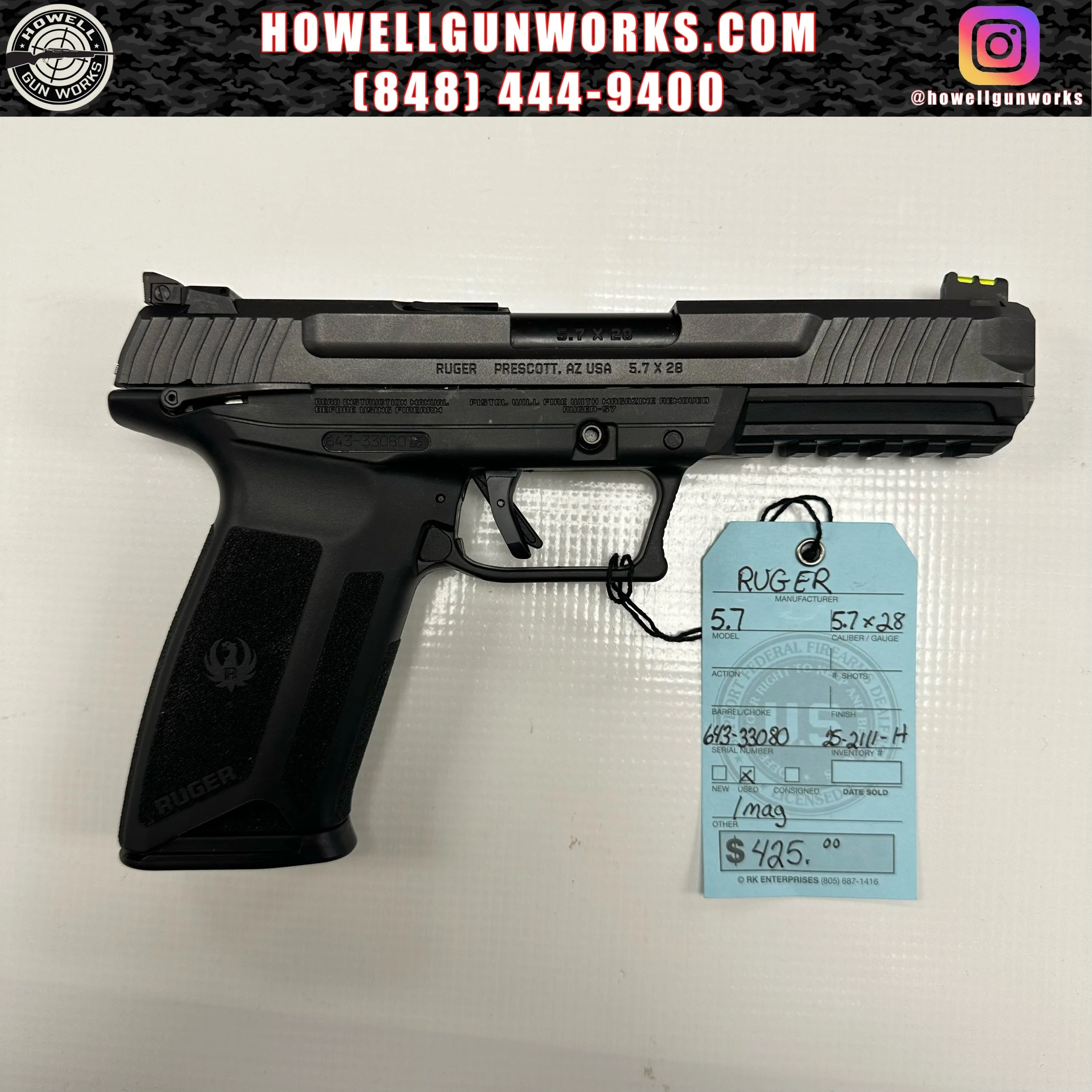 Ruger 5.7 5.7x28