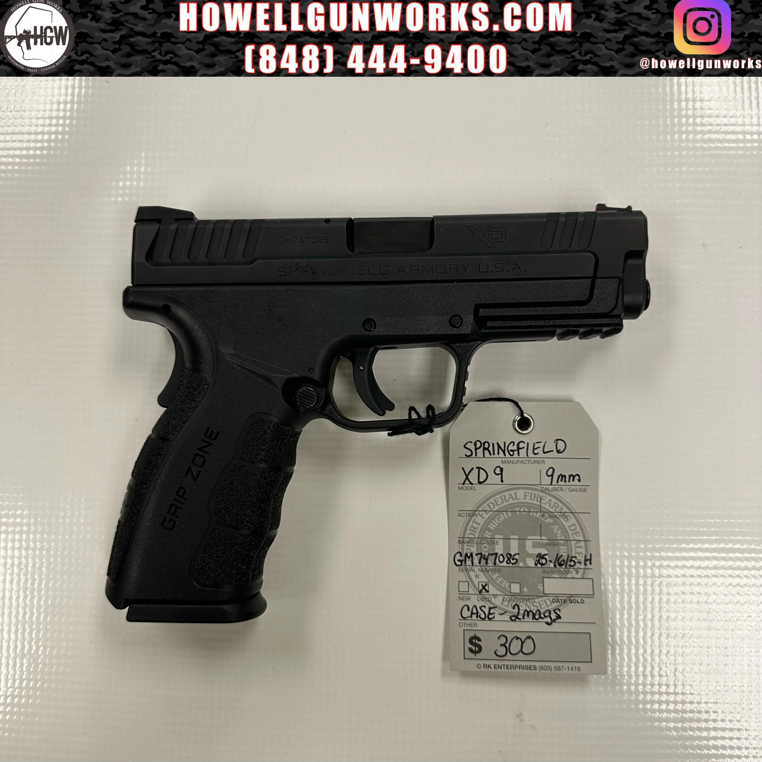Springfield XD9 9mm