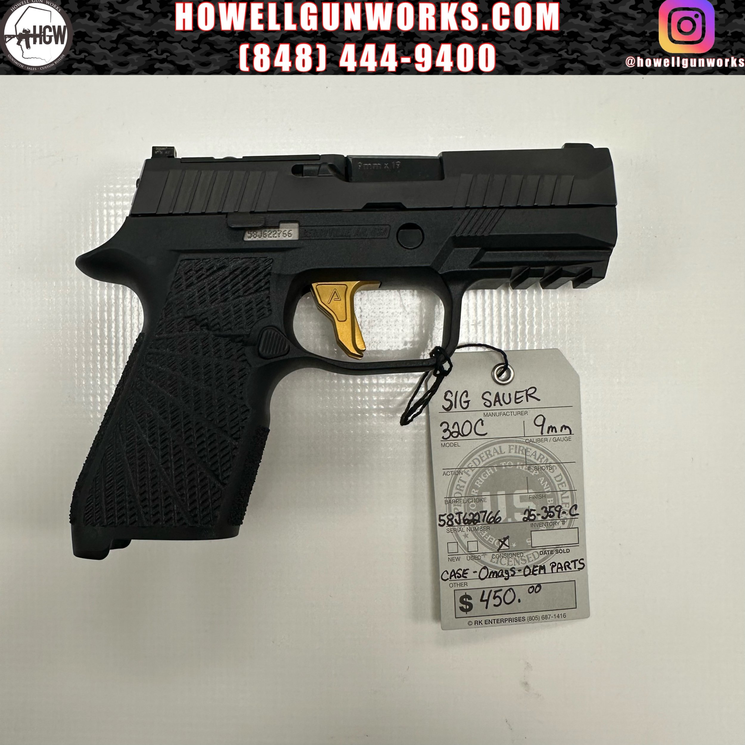 SIG Sauer P320C 9mm