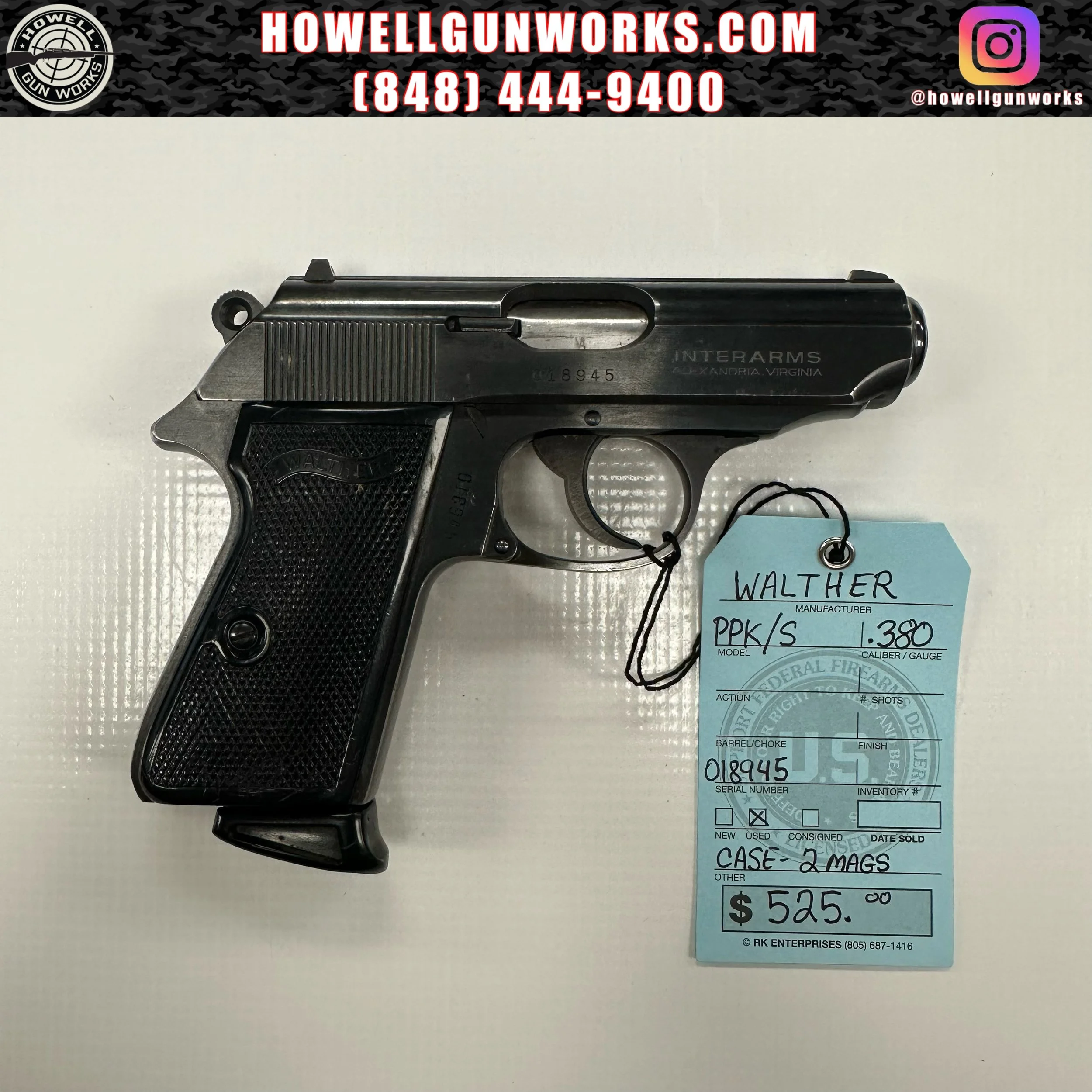 Walther PPK/S .380ACP