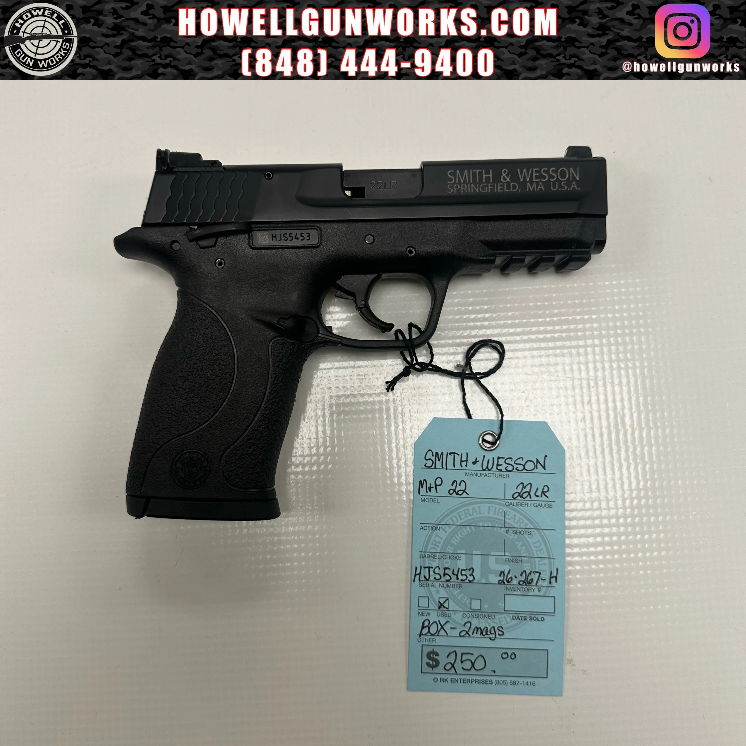 Smith & Wesson M&P22 .22LR