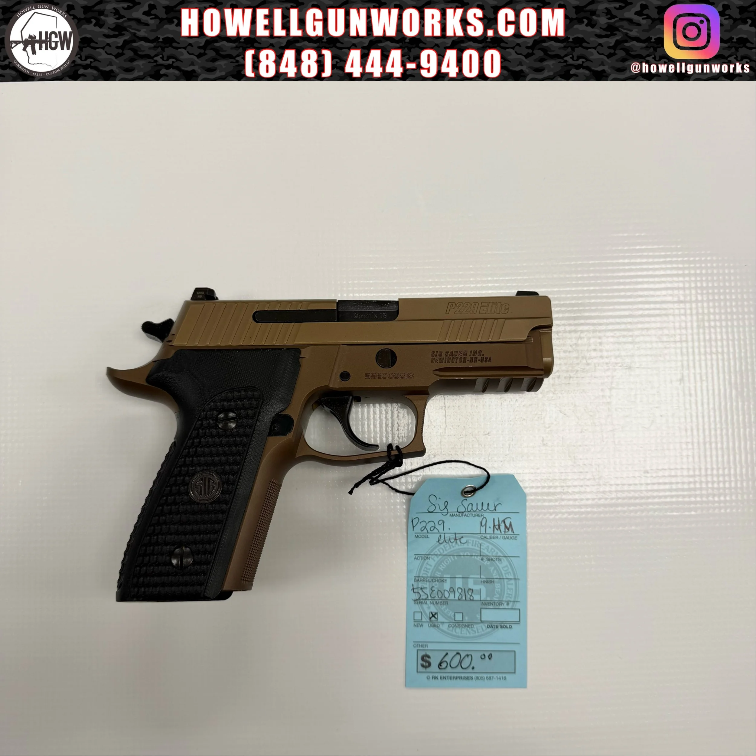 Sig Sauer P229 Elite 9mm