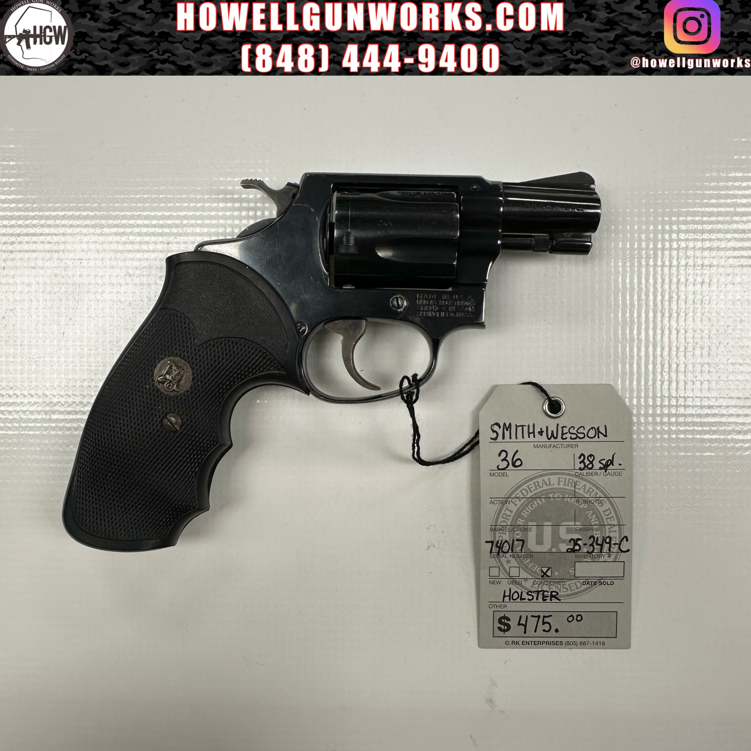 Smith & Wesson 36 .38Spl