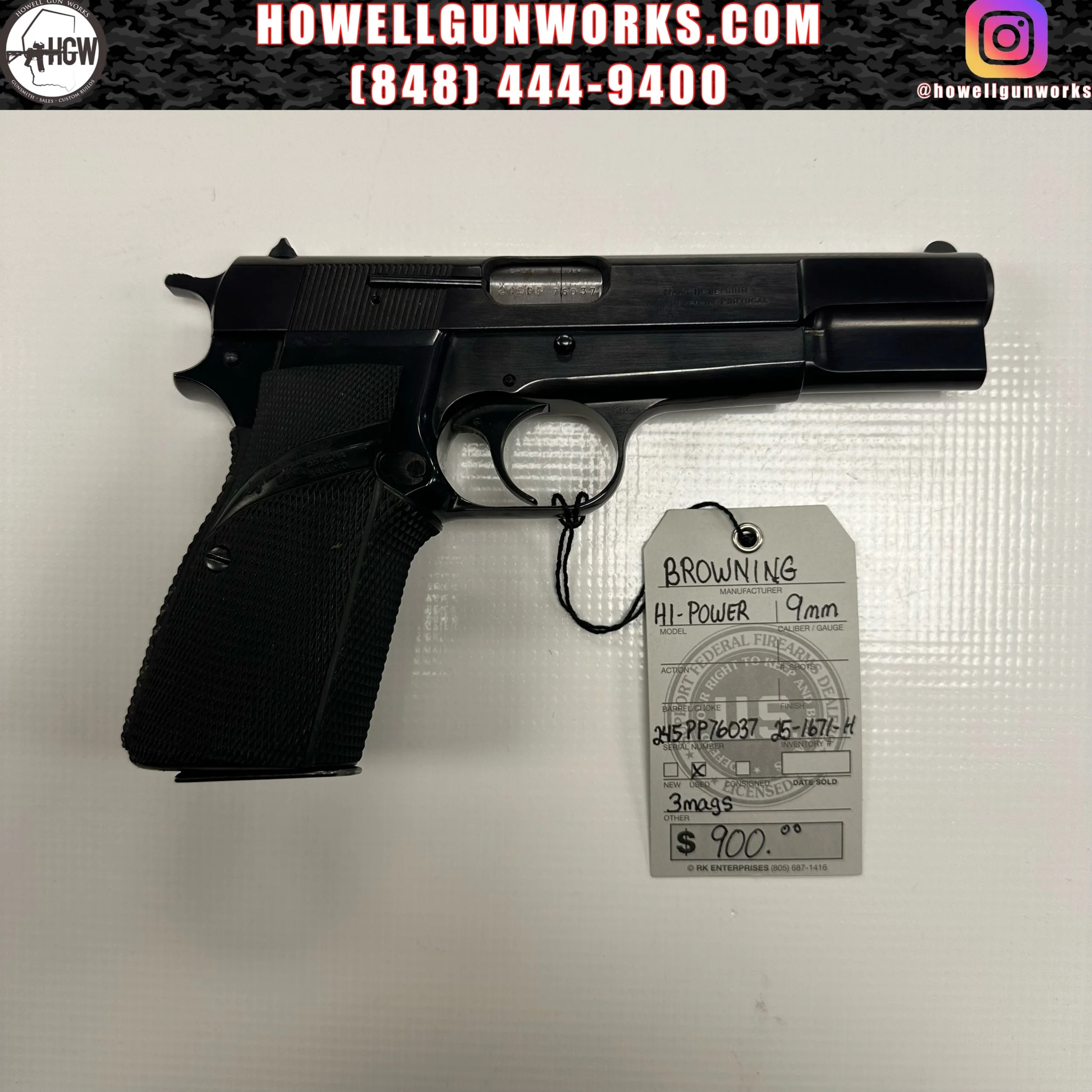 Browning Hi-Power 9mm