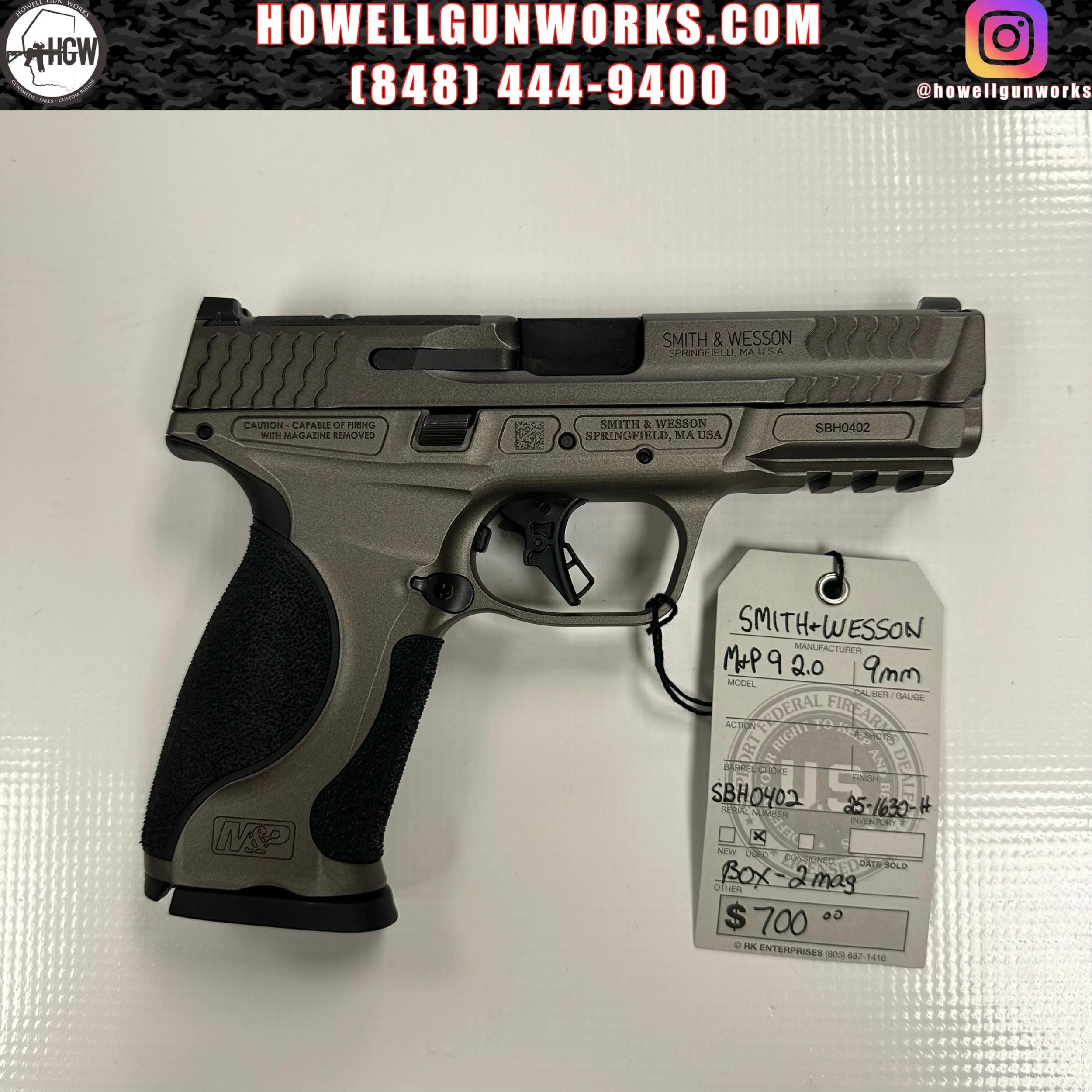 Smith & Wesson M2.0 9mm