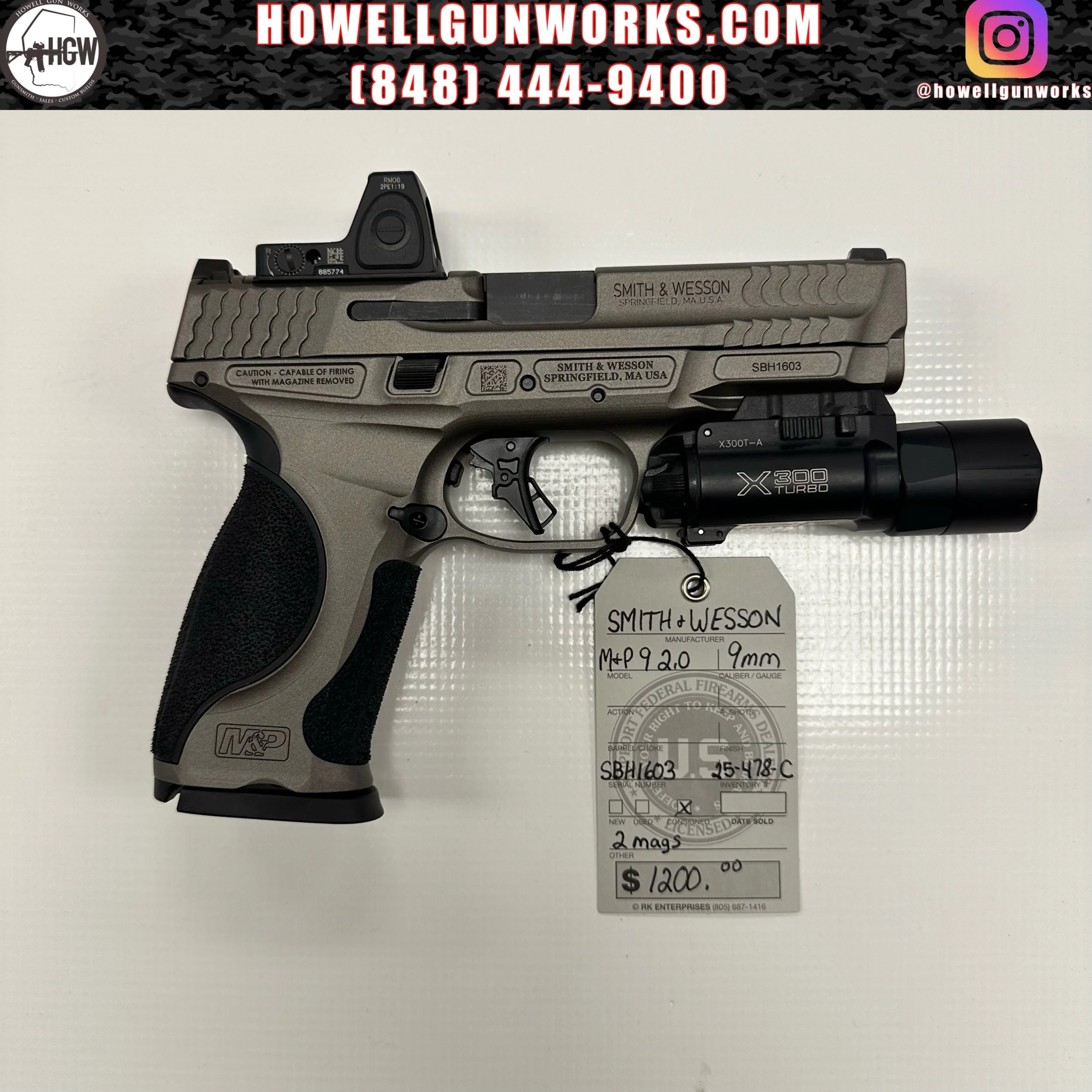 Smith & Wesson M&P9 M2.0 9mm