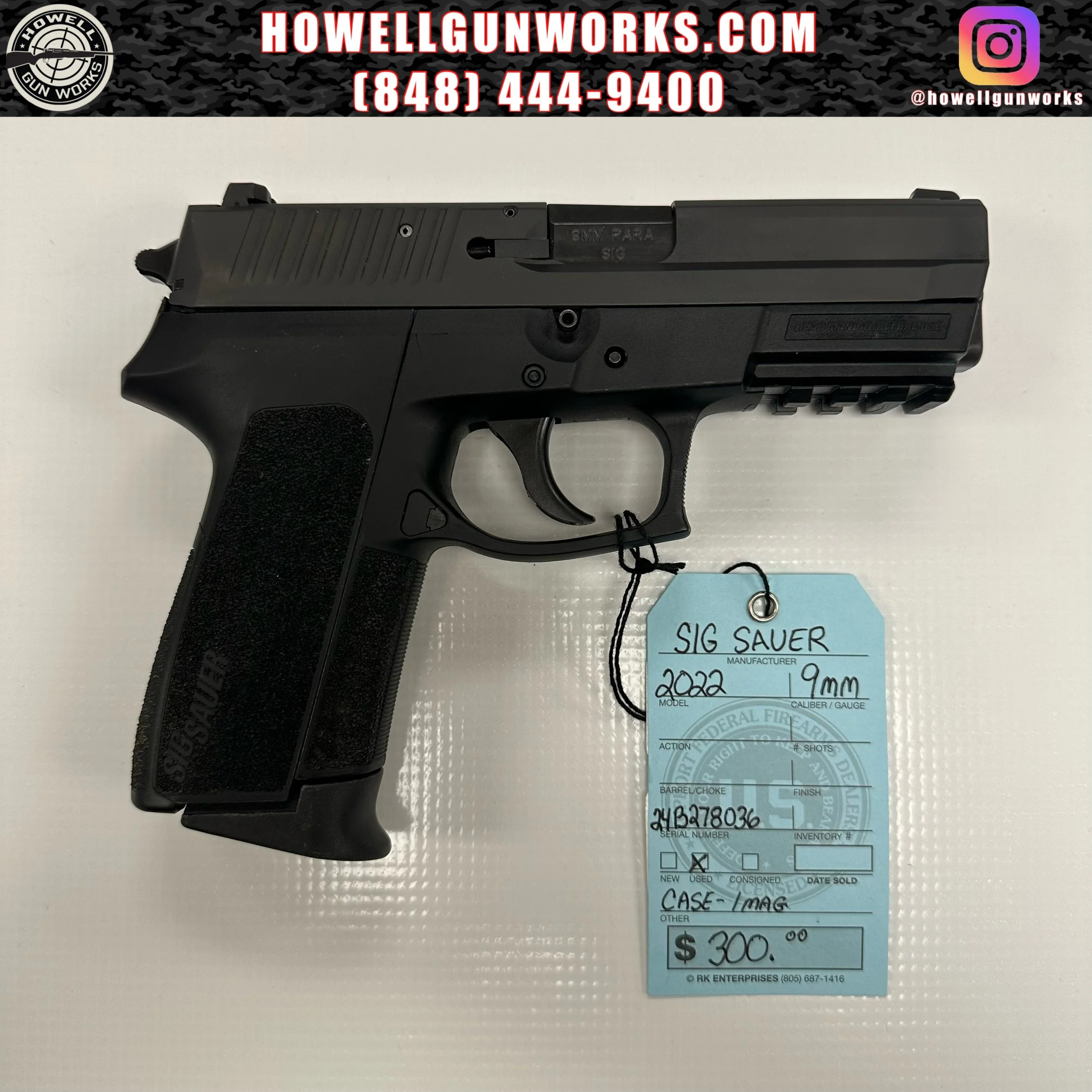 Sig Sauer 2022 9mm