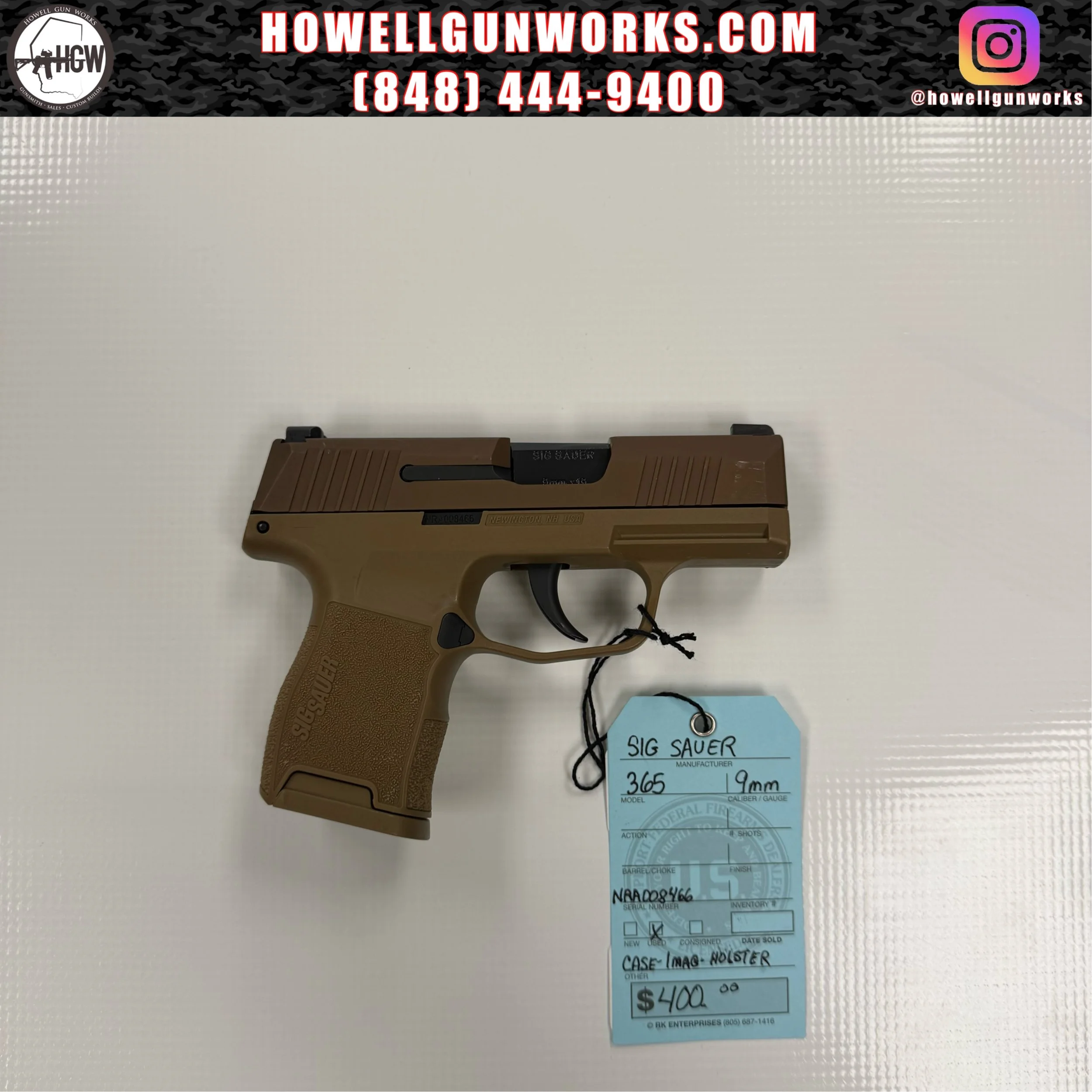 Sig Sauer 365 9mm