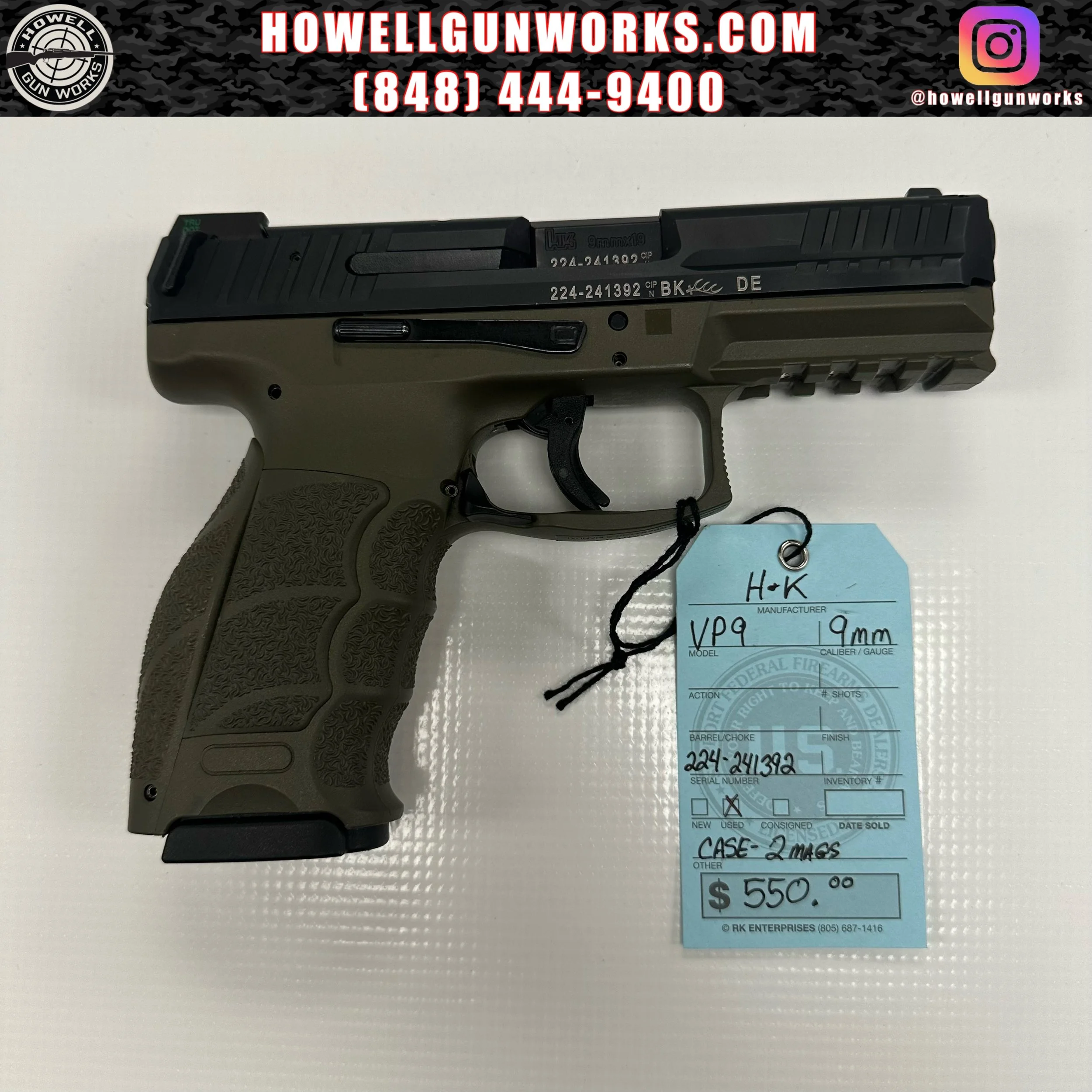 Heckler & Koch VP9 9mm