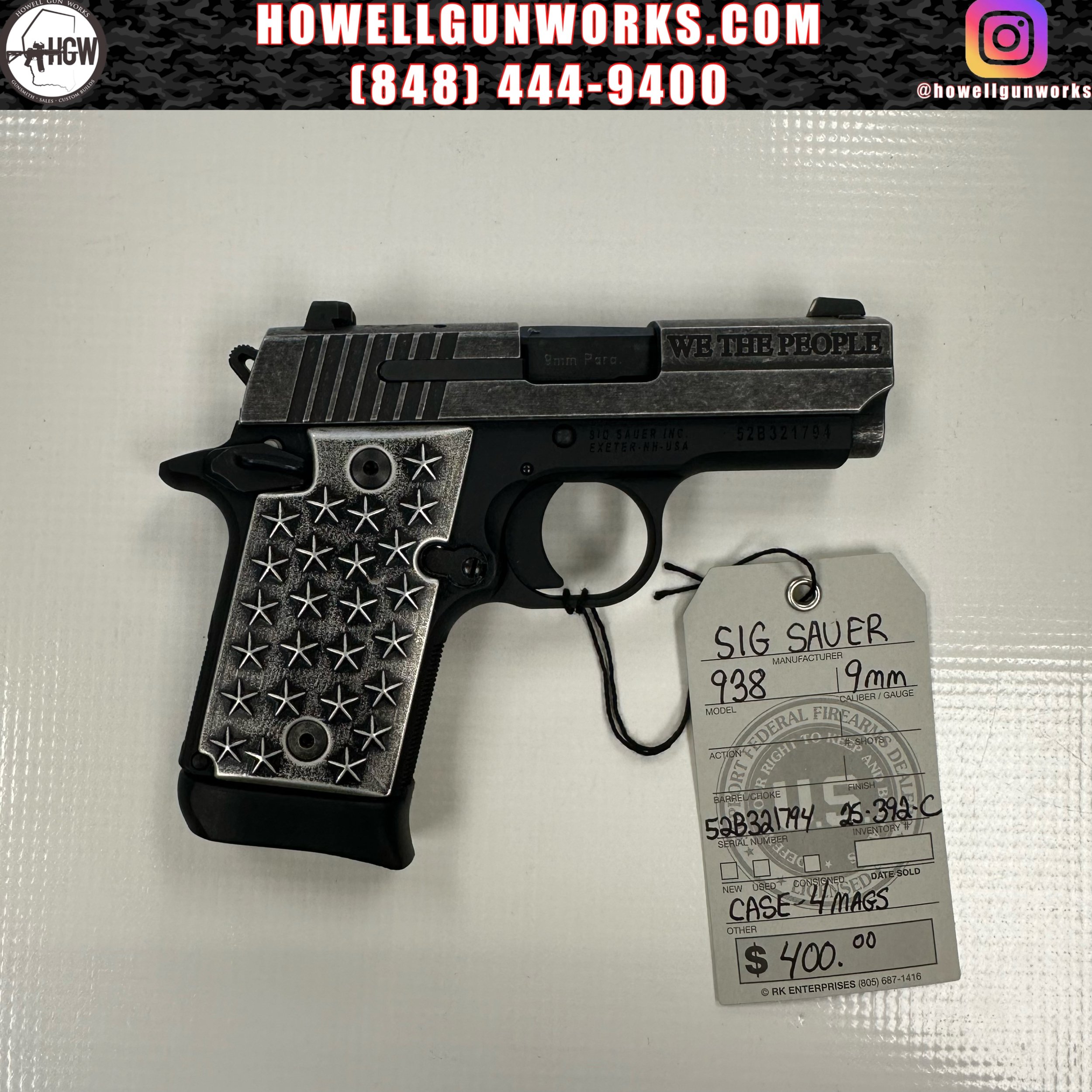 SIG Sauer P938 9mm