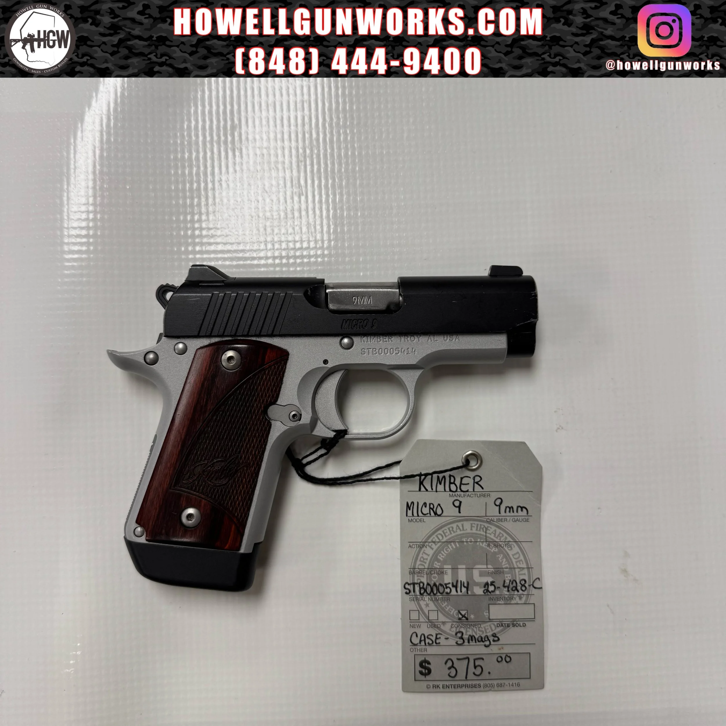 Kimber Micro 9 9mm