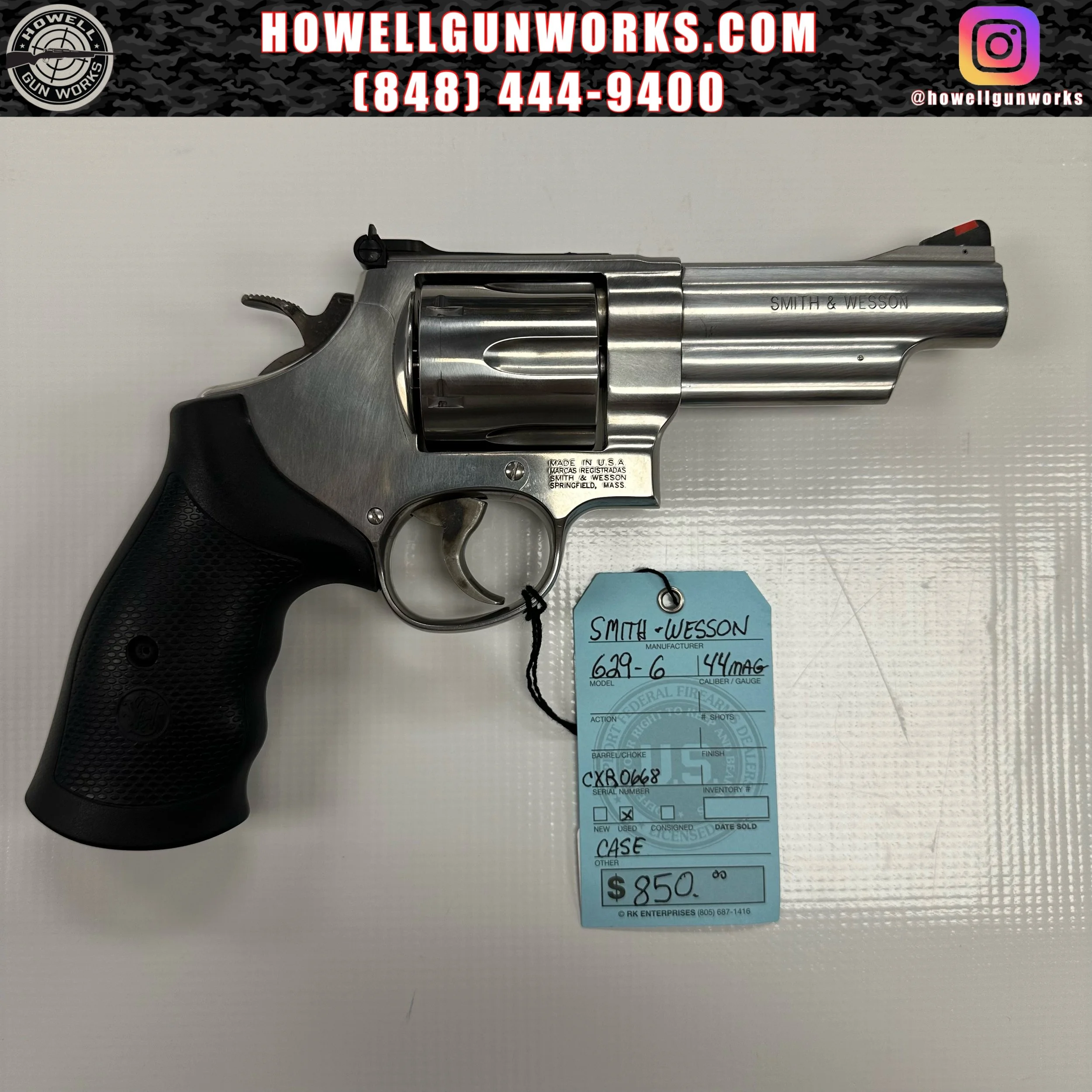Smith & Wesson 629-6 .44Mag