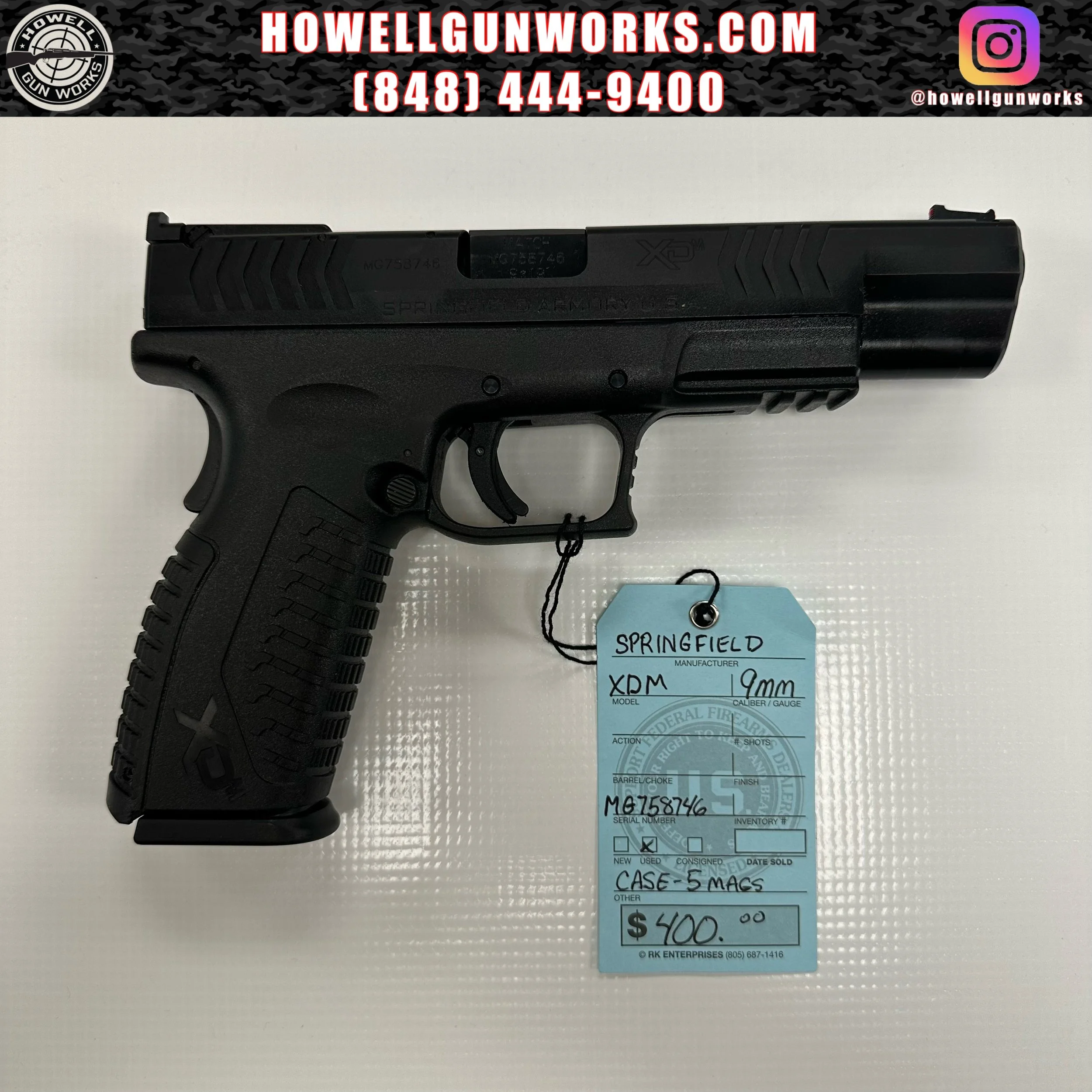 Springfield XDM 9mm