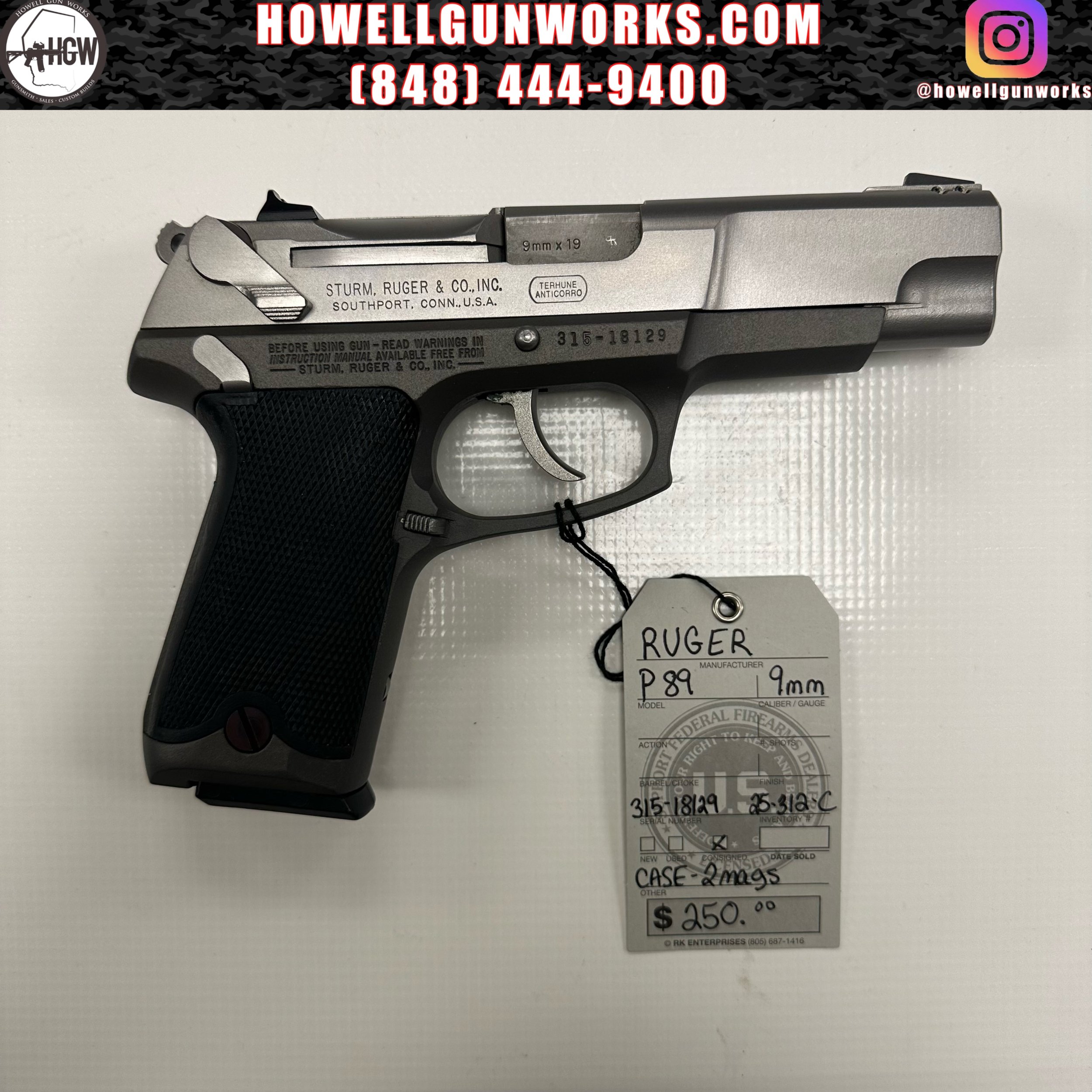 Ruger P89 9mm