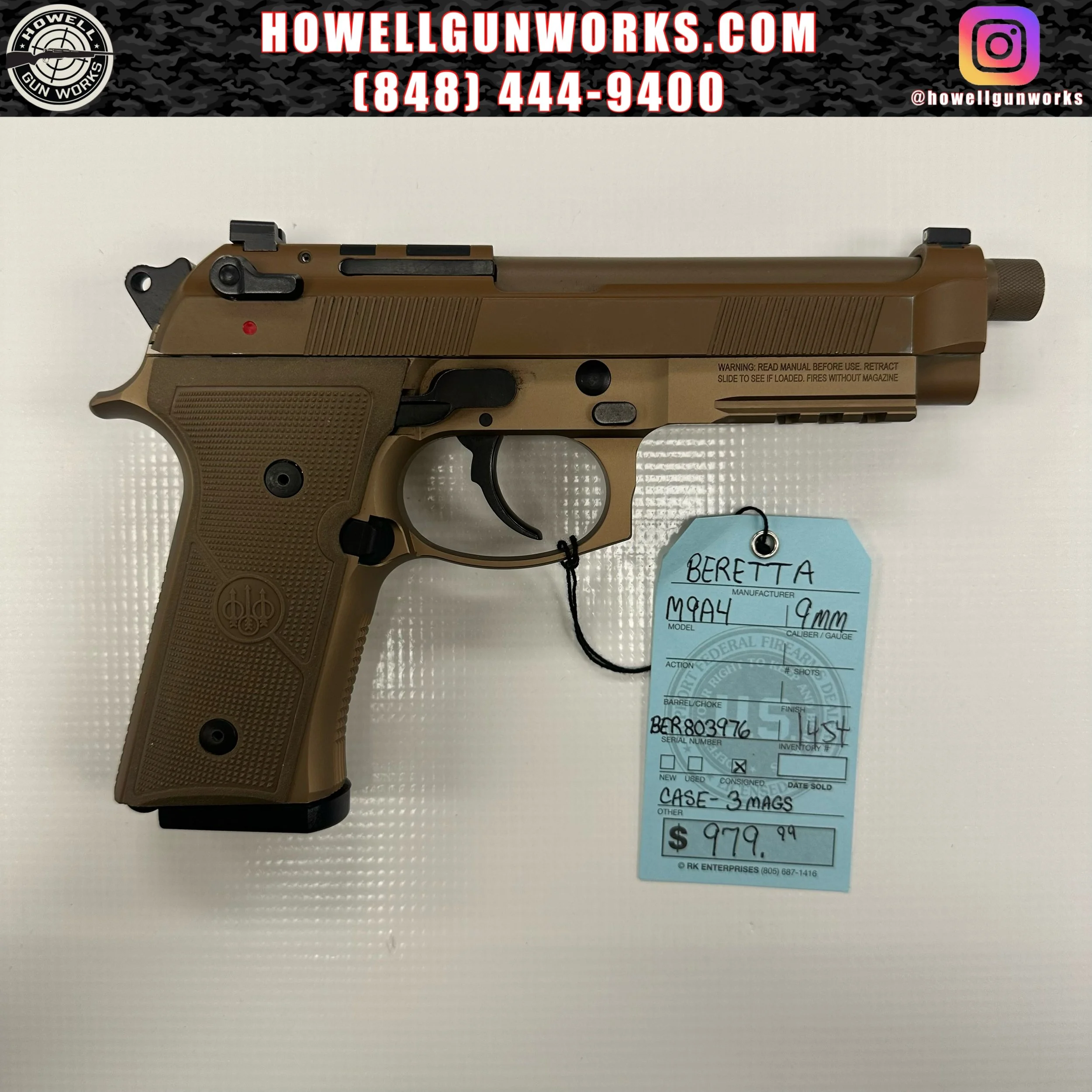 Beretta M9A4 9mm
