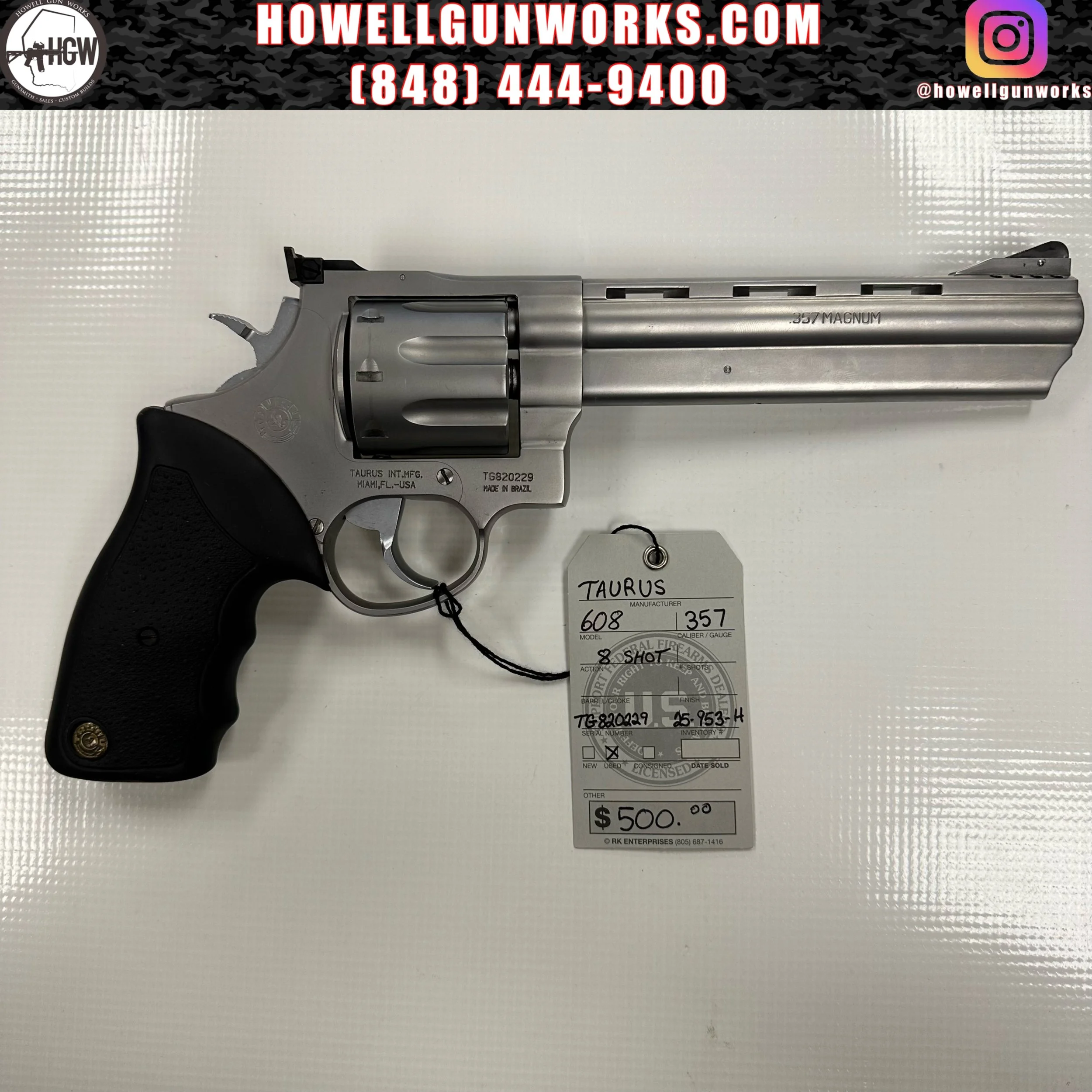 Taurus 608 .357Mag